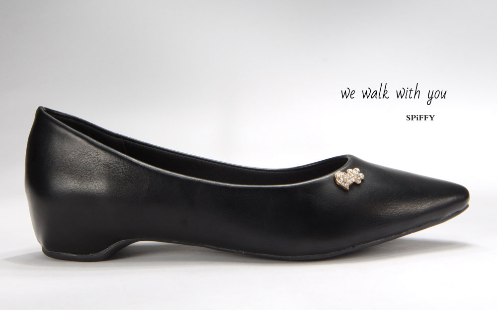 Fashion Modern Malaysia Sneakers Shoes 舒适平底鞋 Spiffy Brand MF3759010 Black Colour Shoe Ladies Lady Leather High Heels Wedges Shoes Online Shopping 11Street Lazada 05