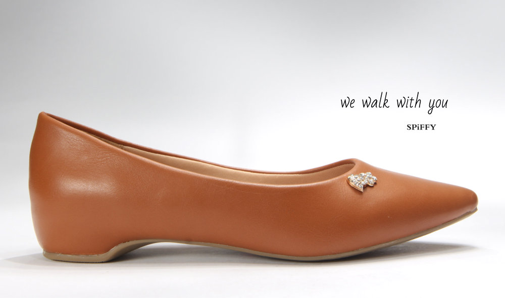 Fashion Modern Malaysia Sneakers Shoes 舒适平底鞋 Spiffy Brand MF3759015 Brown Colour Shoe Ladies Lady Leather High Heels Wedges Shoes Online Shopping 11Street Lazada 05