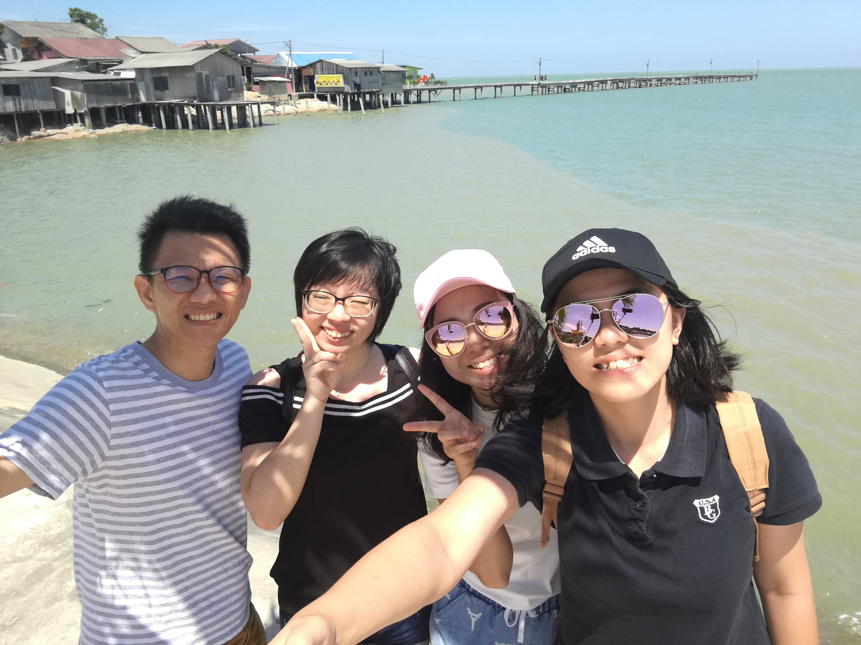 Malaysia Johor Batu Pahat Travel of Raymond Ong | Effye Ang | Pinky Ning | Estella Oon - A Trip Around Batu Pahat!