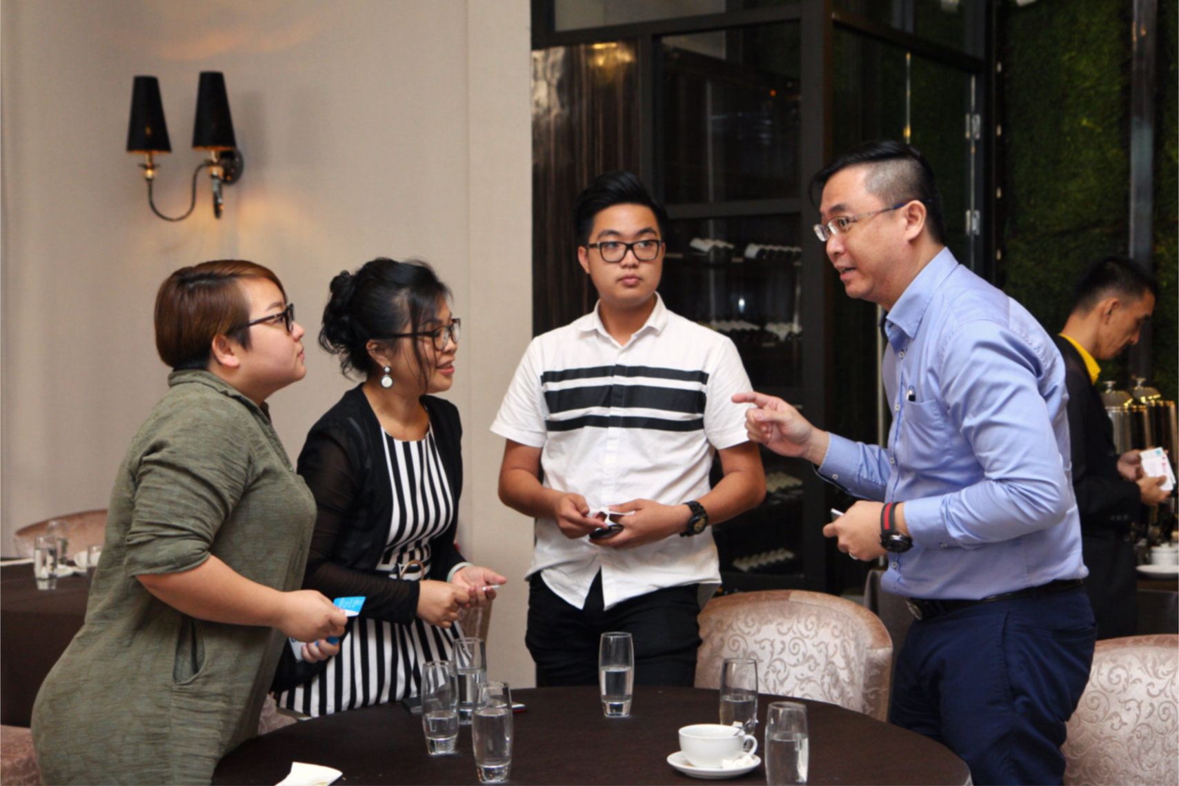Malaysia Jahor Johor Bahru PIF 汇徳金融 新加坡金融团队 CEO私人午宴 Alfred Law Alfred Genesis Fork and Spoon Western Food Fine Dining C57