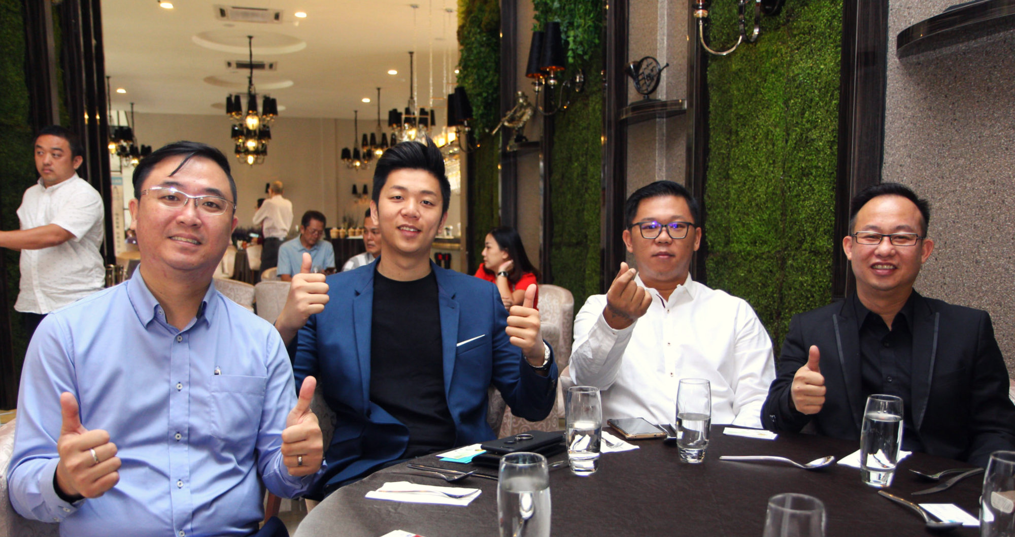 Malaysia Jahor Johor Bahru PIF 汇徳金融 新加坡金融团队 CEO私人午宴 Alfred Law Alfred Genesis Fork and Spoon Western Food Fine Dining B14