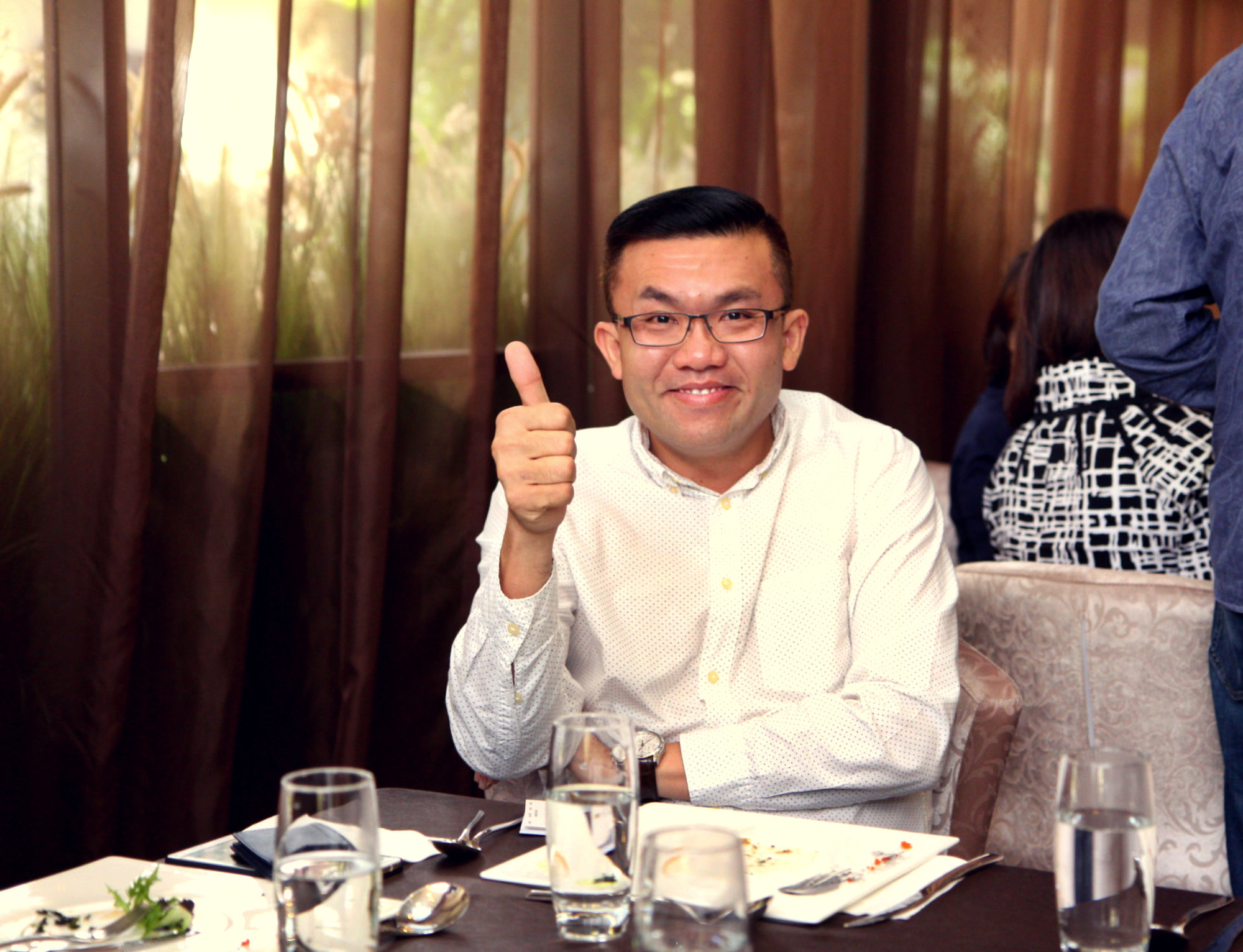 Malaysia Jahor Johor Bahru PIF 汇徳金融 新加坡金融团队 CEO私人午宴 Alfred Law Alfred Genesis Fork and Spoon Western Food Fine Dining B27