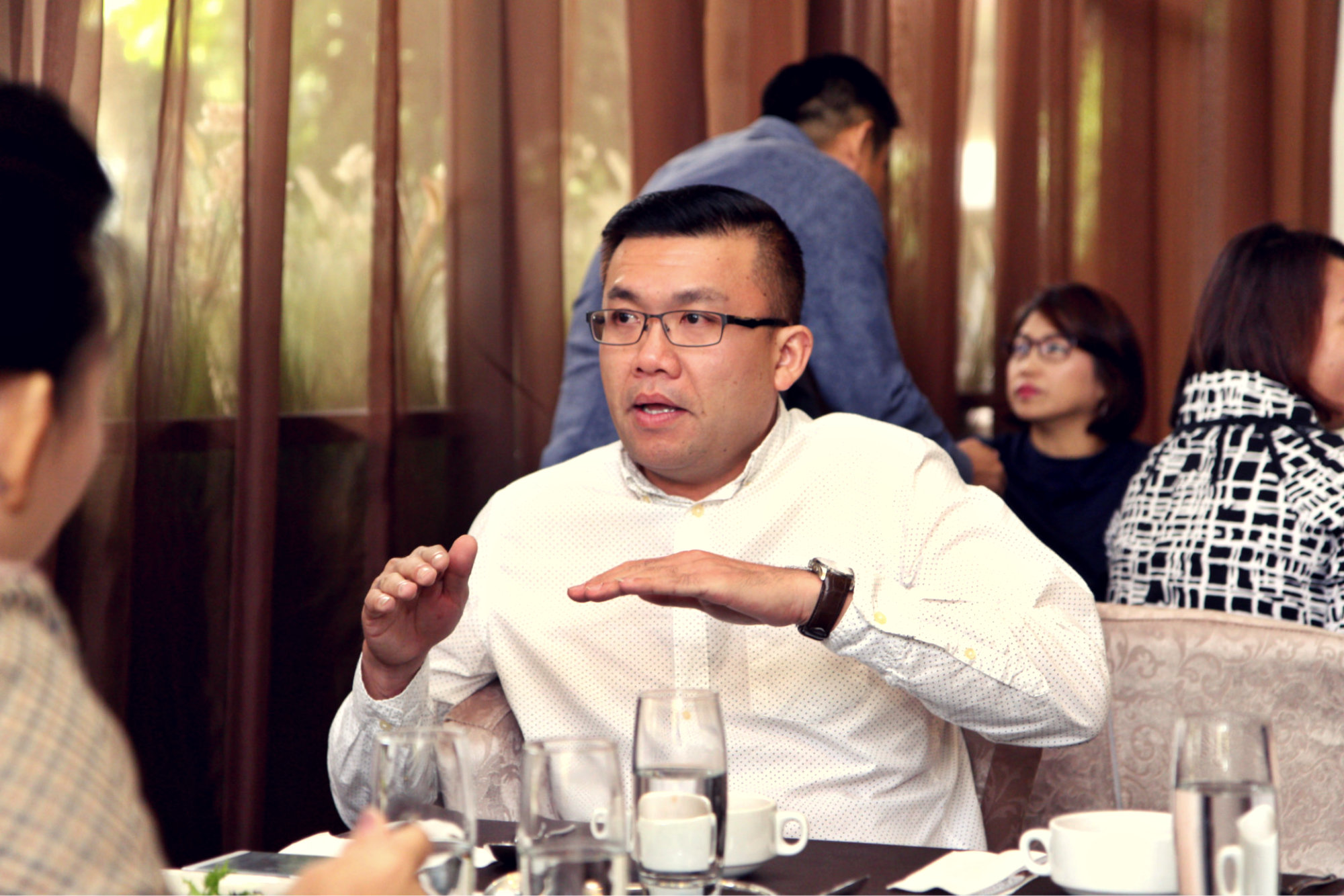 Malaysia Jahor Johor Bahru PIF 汇徳金融 新加坡金融团队 CEO私人午宴 Alfred Law Alfred Genesis Fork and Spoon Western Food Fine Dining B29