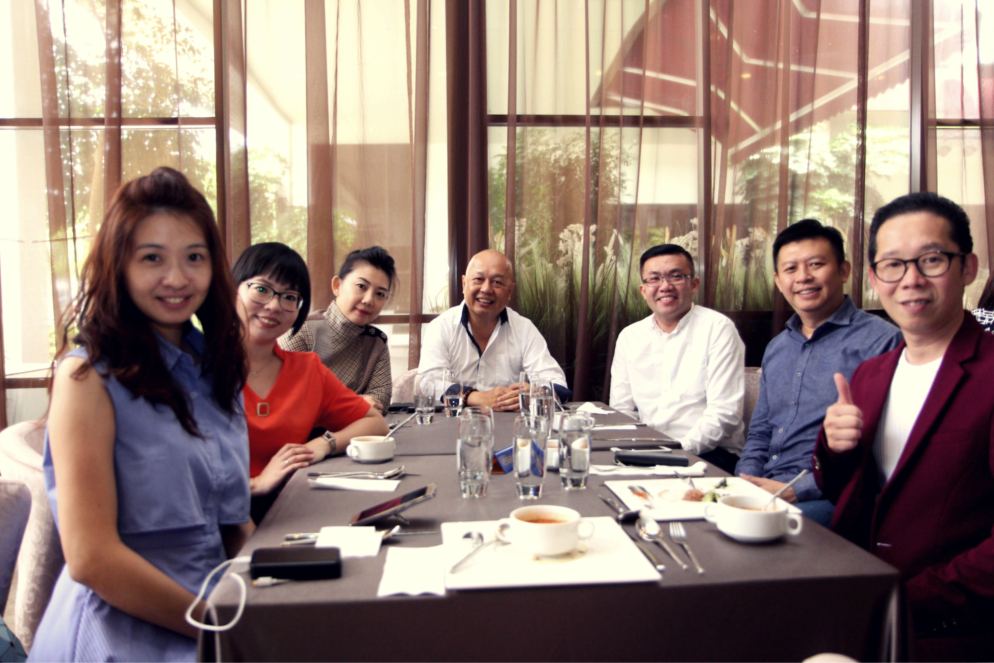 Malaysia Jahor Johor Bahru PIF 汇徳金融 新加坡金融团队 CEO私人午宴 Alfred Law Alfred Genesis Fork and Spoon Western Food Fine Dining B33