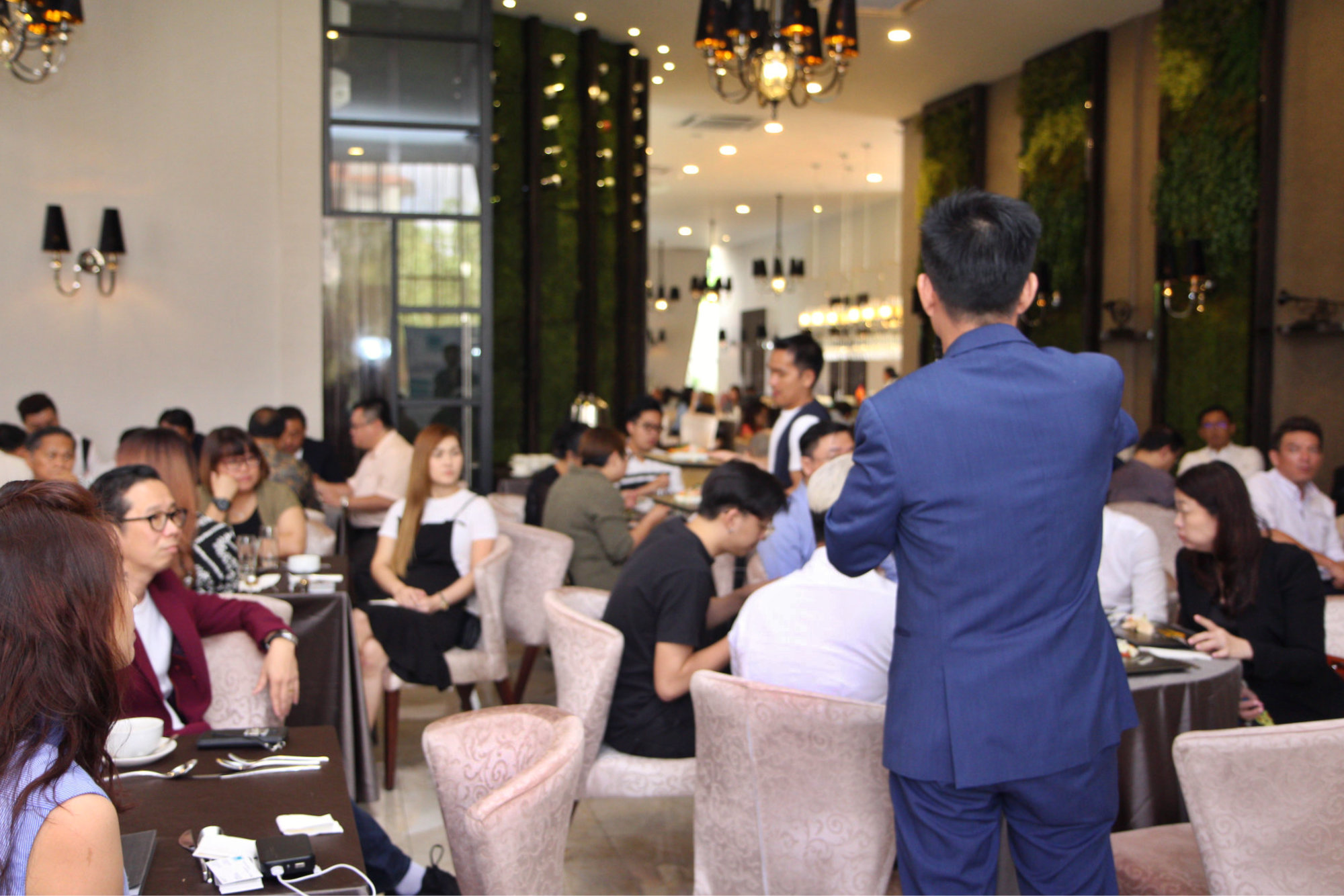 Malaysia Jahor Johor Bahru PIF 汇徳金融 新加坡金融团队 CEO私人午宴 Alfred Law Alfred Genesis Fork and Spoon Western Food Fine Dining B43
