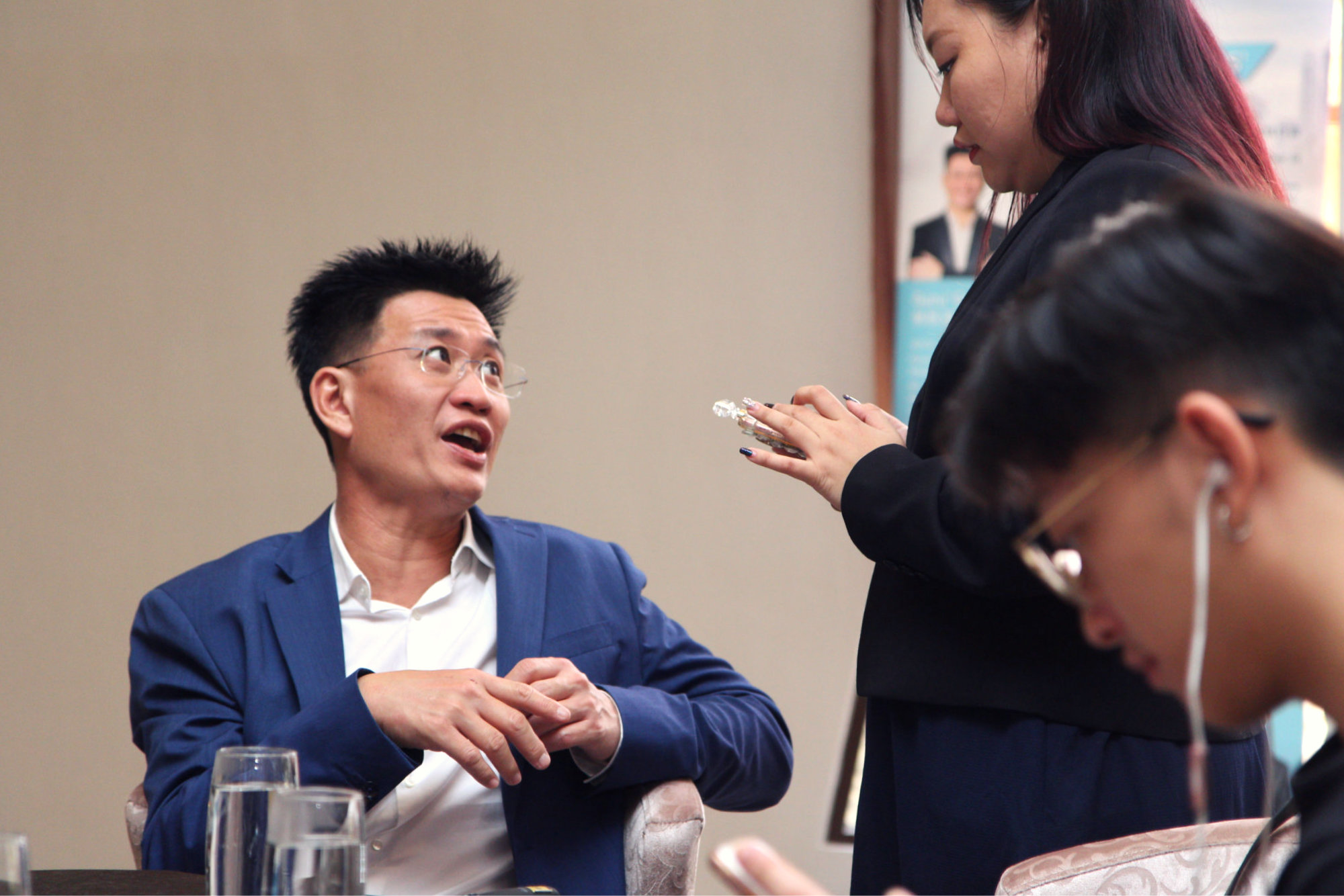 Malaysia Jahor Johor Bahru PIF 汇徳金融 新加坡金融团队 CEO私人午宴 Alfred Law Alfred Genesis Fork and Spoon Western Food Fine Dining C23