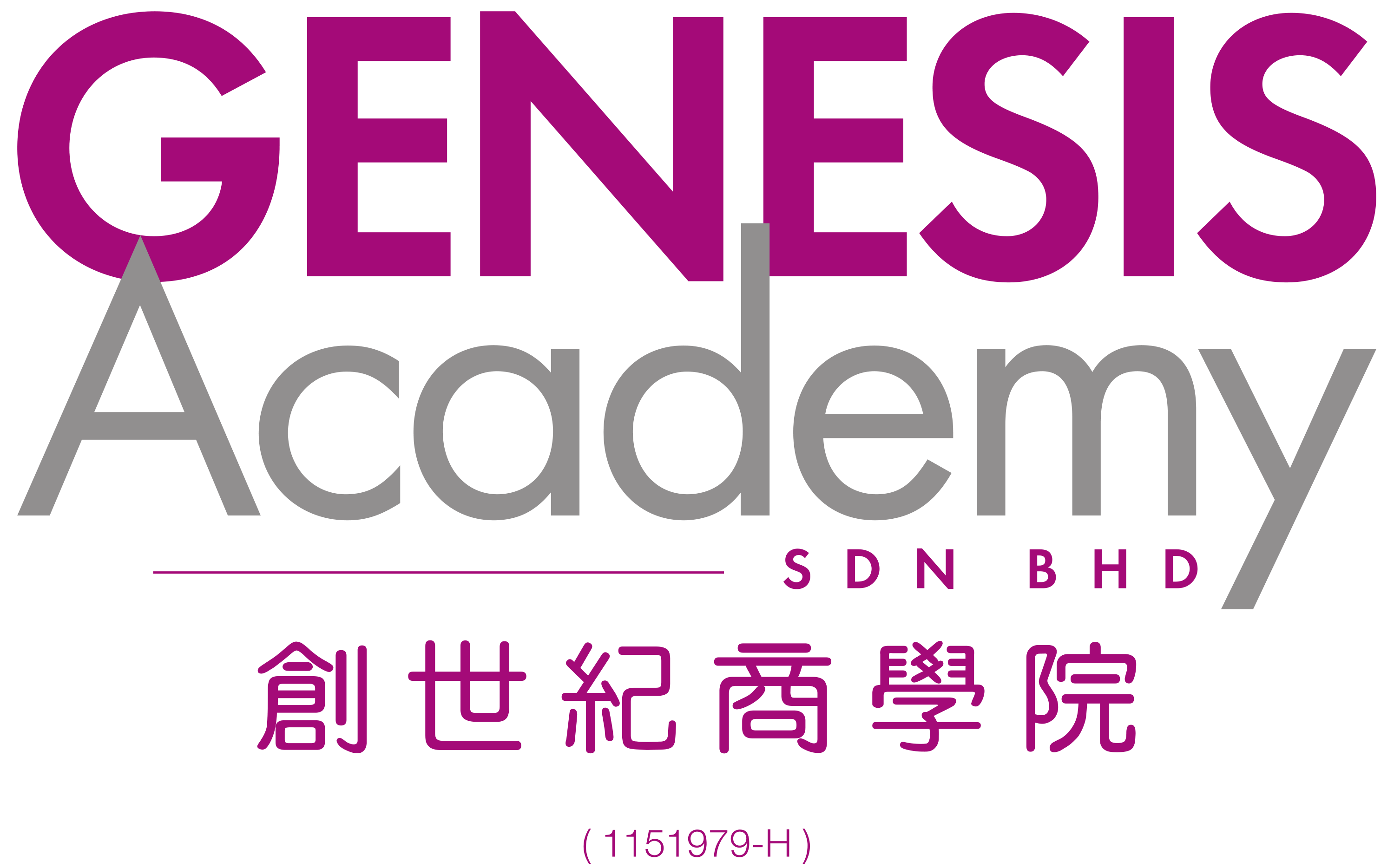 创世纪商学院 颜生建博士教授 工商高级管理课程 商业培训 公司培训 Genesis Academy Sdn Bhd Prof Dr Gan SK MBA EMBA Course Company Training Logo 01.png