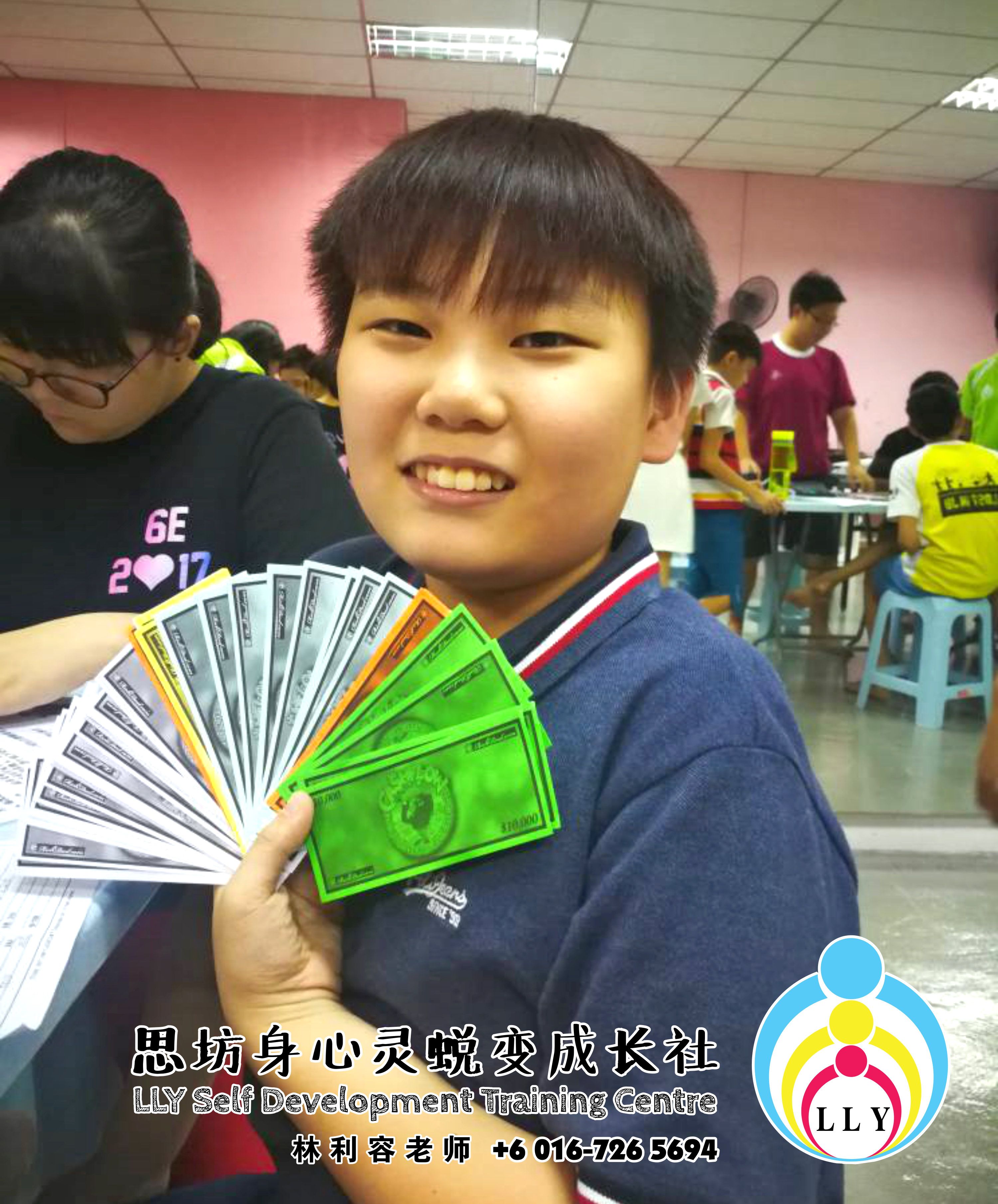 林利容 穷爸爸 富爸爸 现金流游戏 马来西亚 柔佛 新山 思坊身心灵蜕变成长社 Rich Dad Poor Dad Cash Flow Financial Game Malaysia Johor Bahru LLY Self Development Training Centre A04-02
