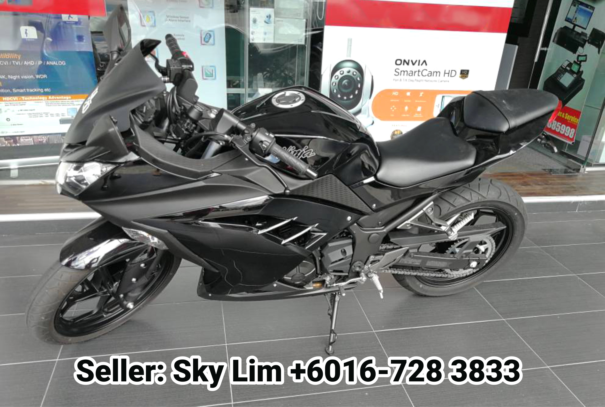 Malaysia Johor Batu Pahat Second Motocycle Sales Kawasaki Ninja 250cc Contact Sky Lim 马来西亚 柔佛 峇株巴辖 二手摩托车 摩多车 销售 Kawasaki Ninja 250cc 联系 Sky Li