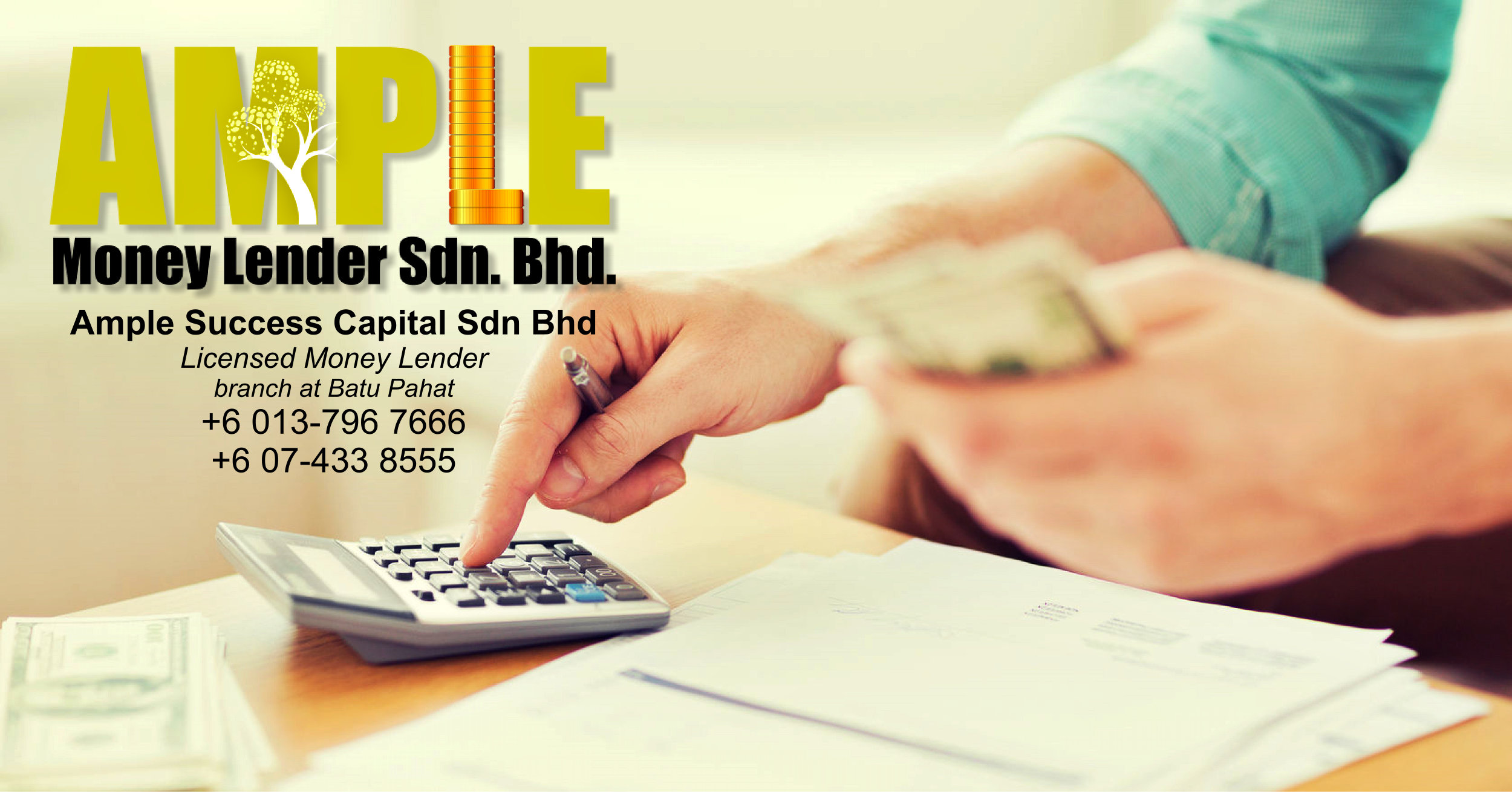 Batu Pahat Pinjaman Peribadi Pinjaman Perniagaan Tanpa Penjamin Ample Success Capital Syarikat Kewangan Berlesen Syariakat Pinjaman Berlesen Batu Pahat Johor Malaysia A00-2