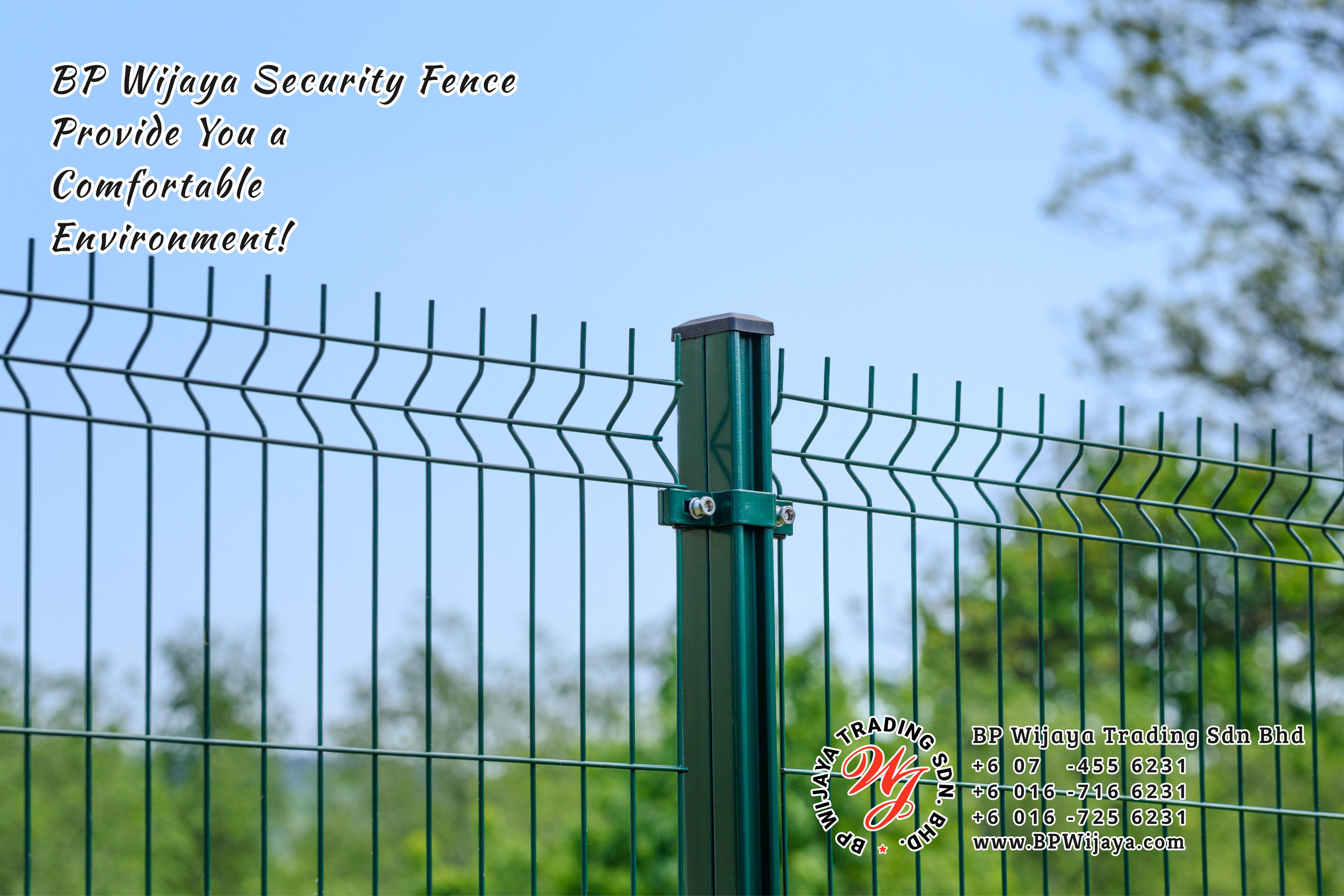 BP Wijaya Trading Sdn Bhd Malaysia Selangor Kuala Lumpur manufacturer of safety fences building materials for housing construction site Security fencing factory security home security A03-05