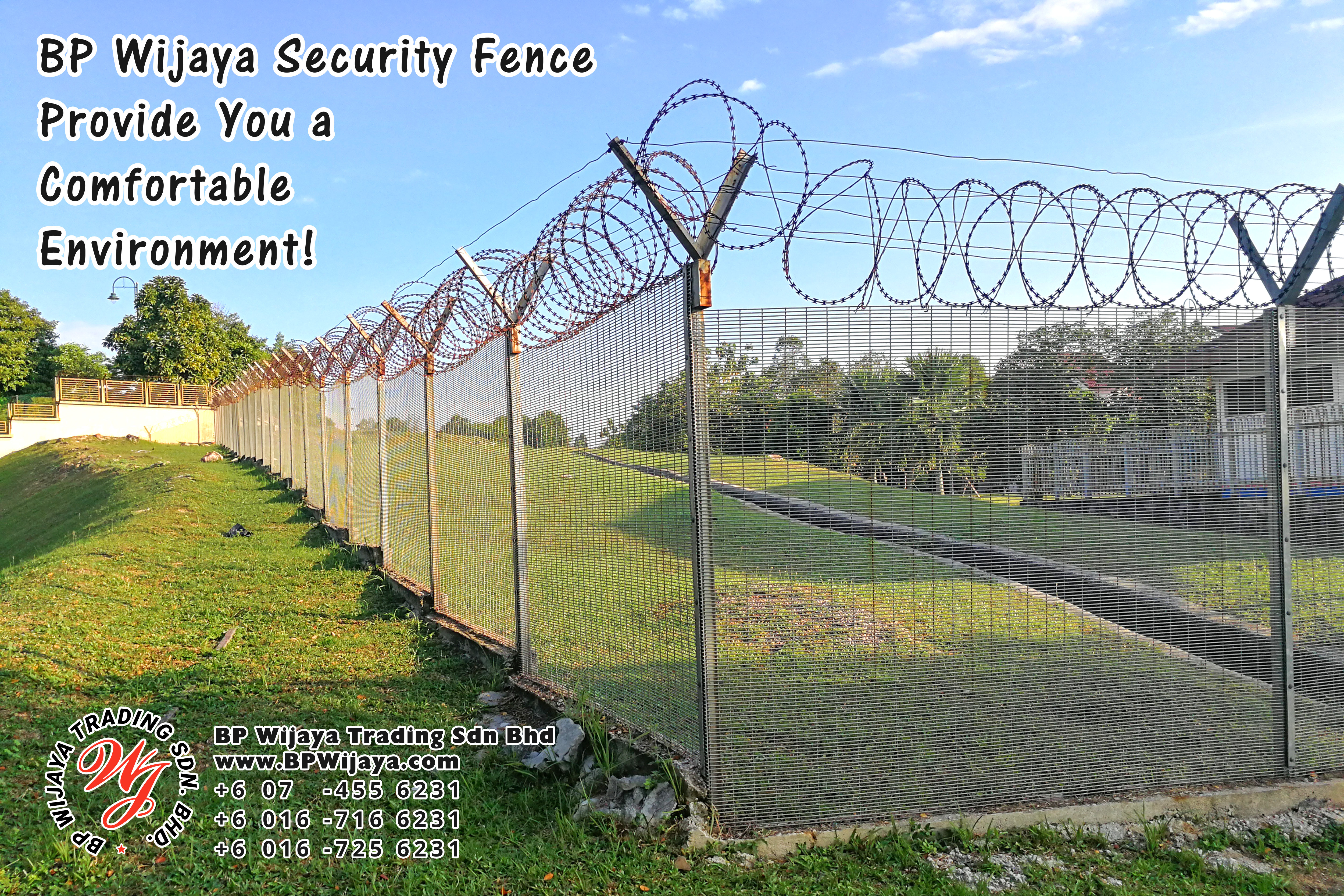 BP Wijaya Trading Sdn Bhd Malaysia Selangor Kuala Lumpur Manufacturer of Safety Fences Building Materials for Housing Construction Site Security Fencing Factory Security Home Security C01-74