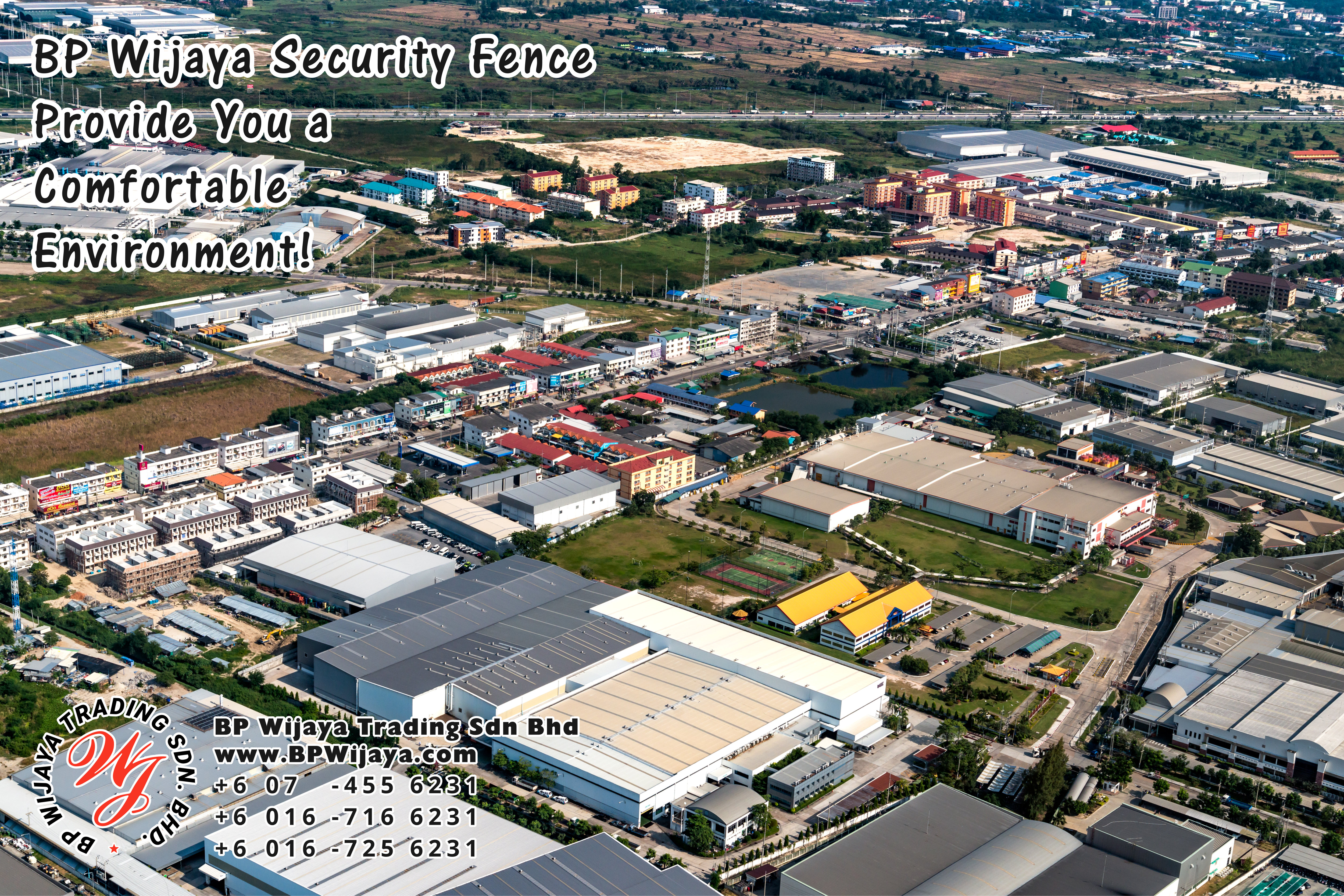 BP Wijaya Trading Sdn Bhd Malaysia Selangor Kuala Lumpur Manufacturer of Safety Fences Building Materials for Housing Construction Site Security Fencing Factory Security Home Security C01-54