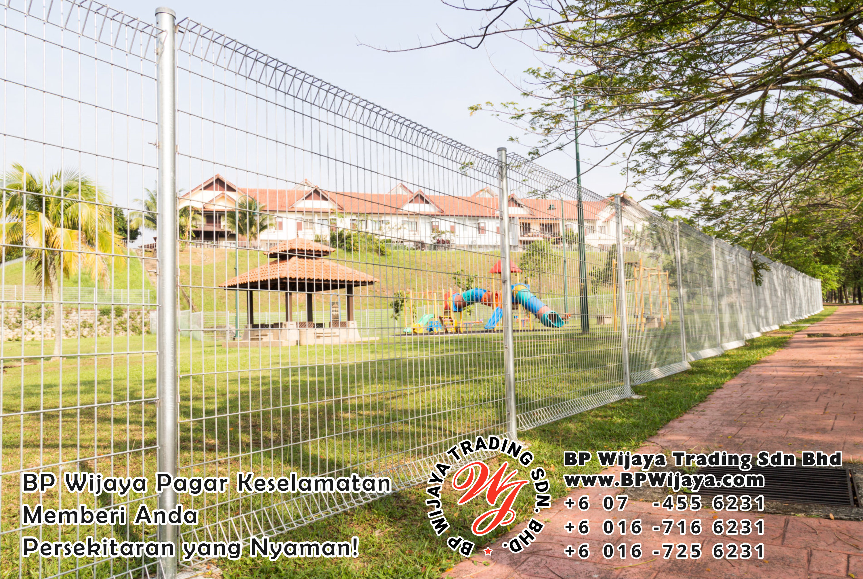 BP Wijaya Trading Sdn Bhd Malaysia Selangor Kuala Lumpur Pengeluar Pagar Keselamatan Pagar Taman Bangunan dan Kilang dan Rumah untuk Bandar Pemborong Pagar A01-01