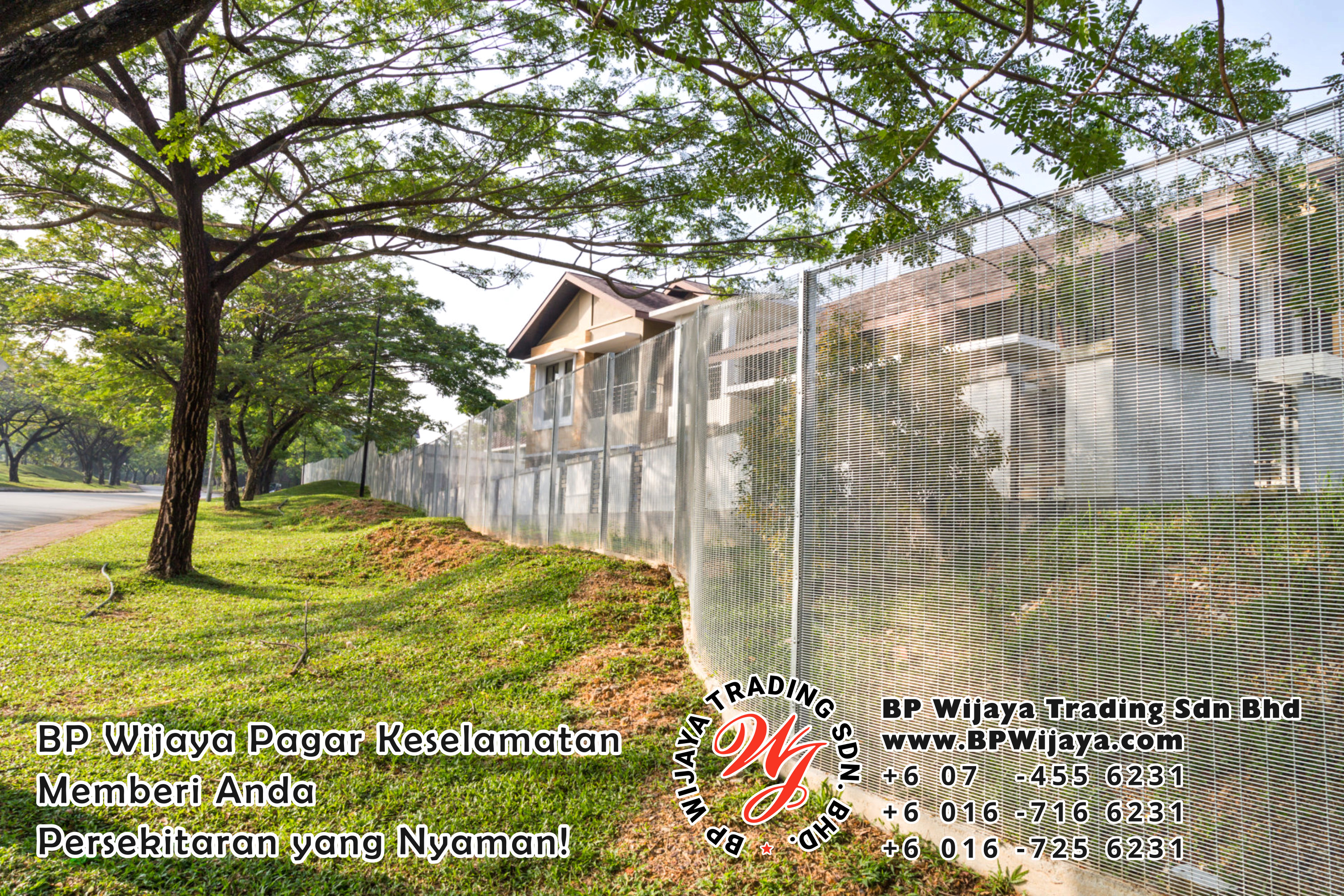 BP Wijaya Trading Sdn Bhd Malaysia Selangor Kuala Lumpur Pengeluar Pagar Keselamatan Pagar Taman Bangunan dan Kilang dan Rumah untuk Bandar Pemborong Pagar A01-04