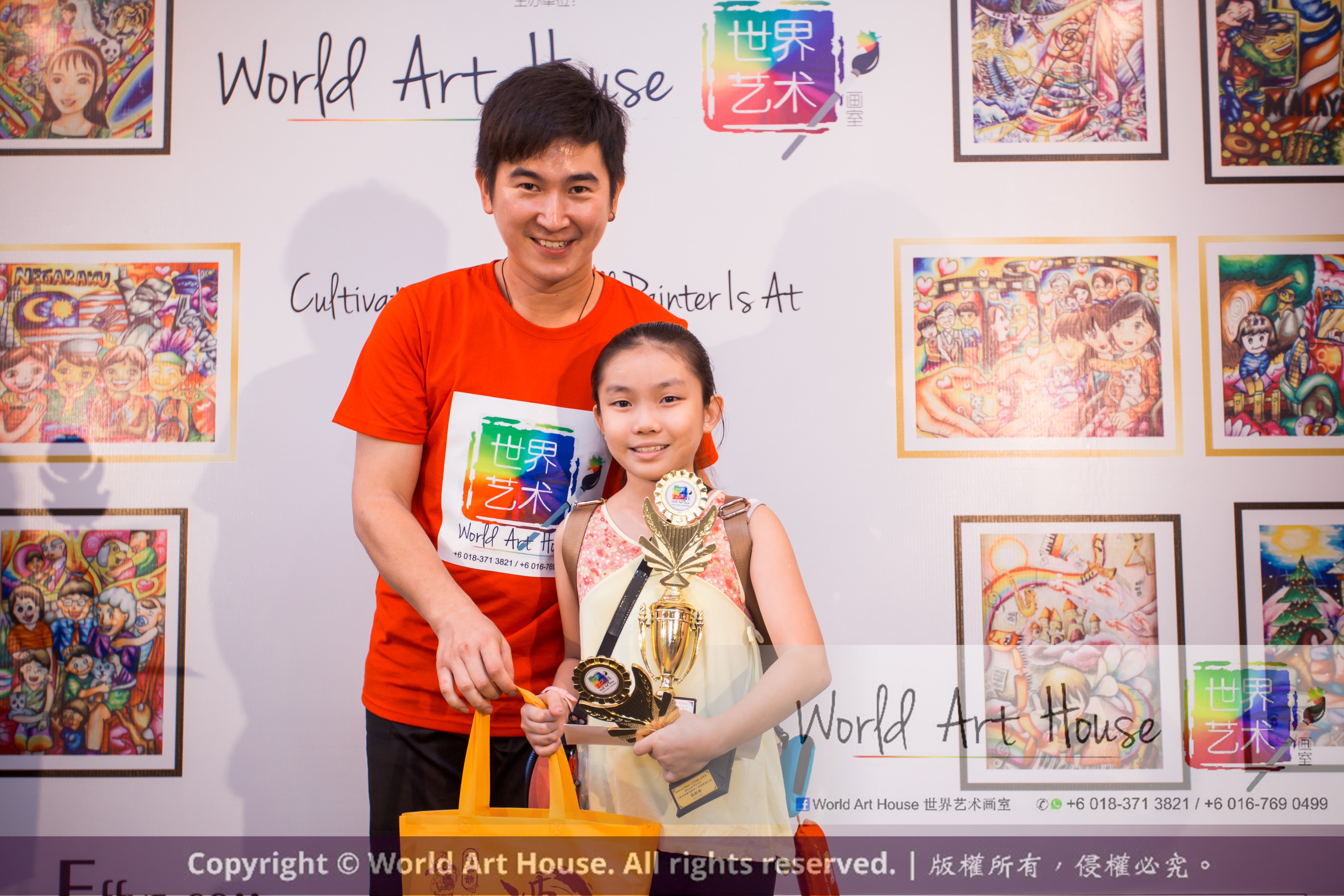 马来西亚 哥打白沙罗 八打灵再也 吉隆坡 雪兰莪 金犬报喜迎旺年 创意填色比赛 World Art House 世界艺术画室 及 1 Utama Shopping Centre 金爺爺 JinYeYe Effye Media