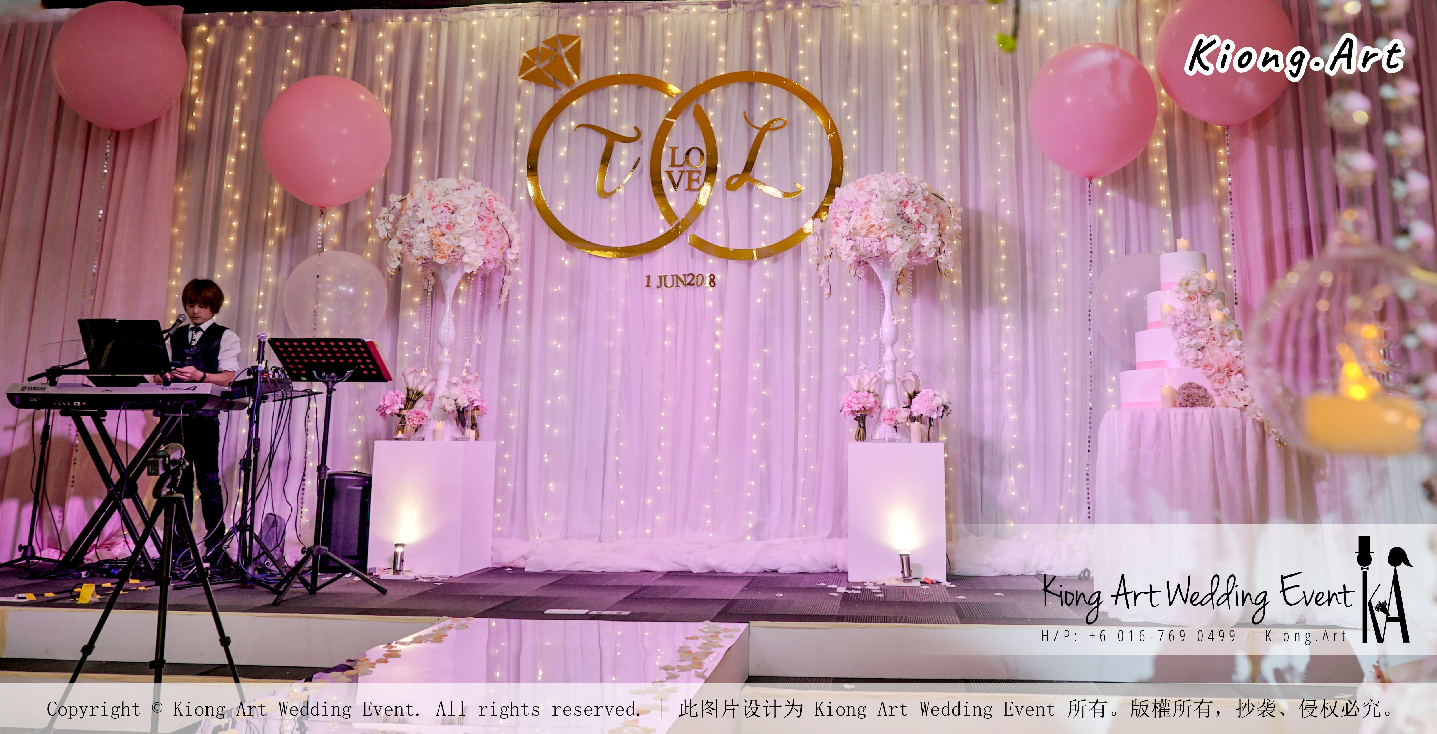 Kiong Art Wedding Event Kuala Lumpur Malaysia Event and Wedding Decoration Company One-stop Wedding Planning Services Wedding Theme Fantasy Secret Garden Restoran SY Muar A03-03