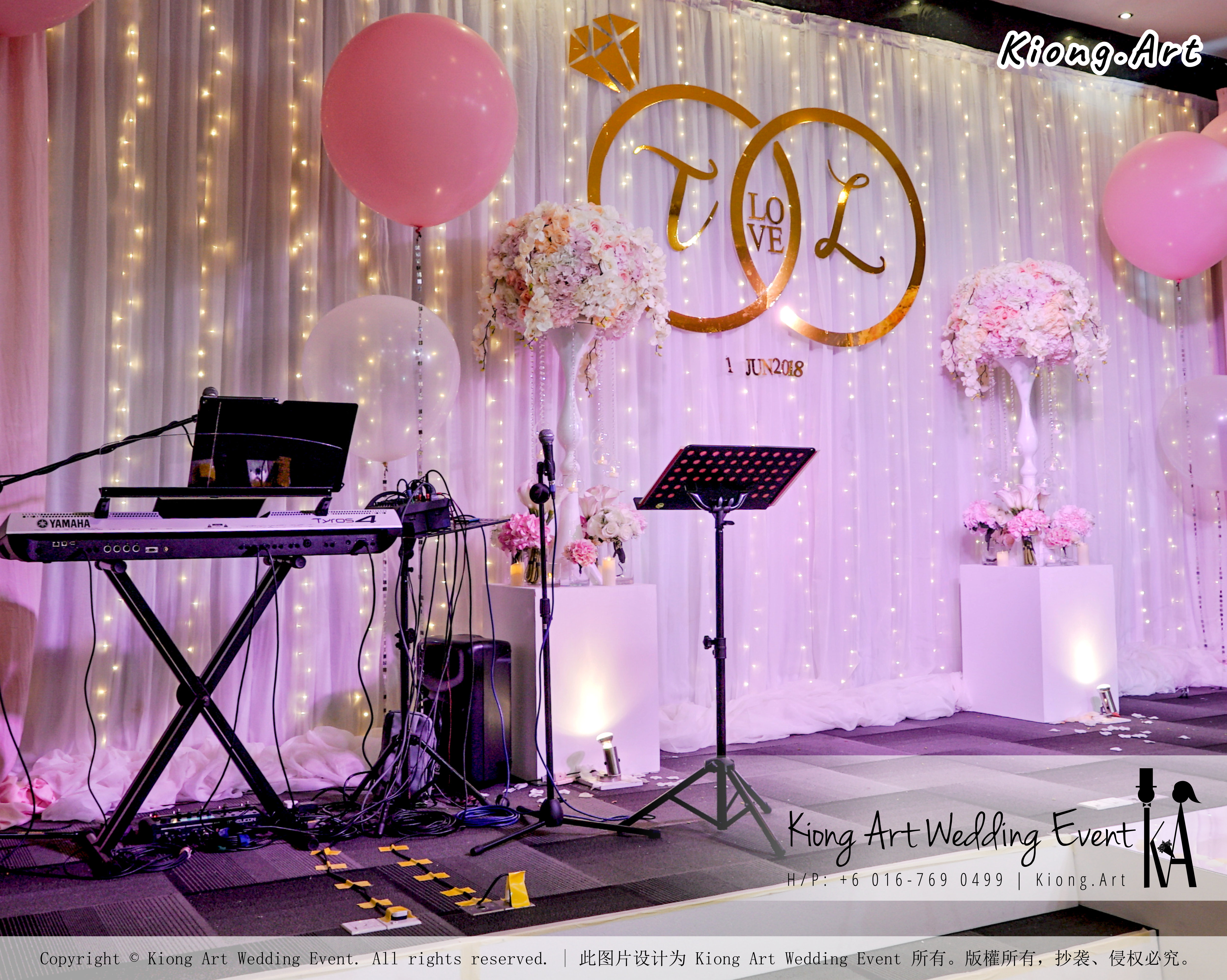 Kiong Art Wedding Event Kuala Lumpur Malaysia Event and Wedding Decoration Company One-stop Wedding Planning Services Wedding Theme Fantasy Secret Garden Restoran SY Muar A03-06