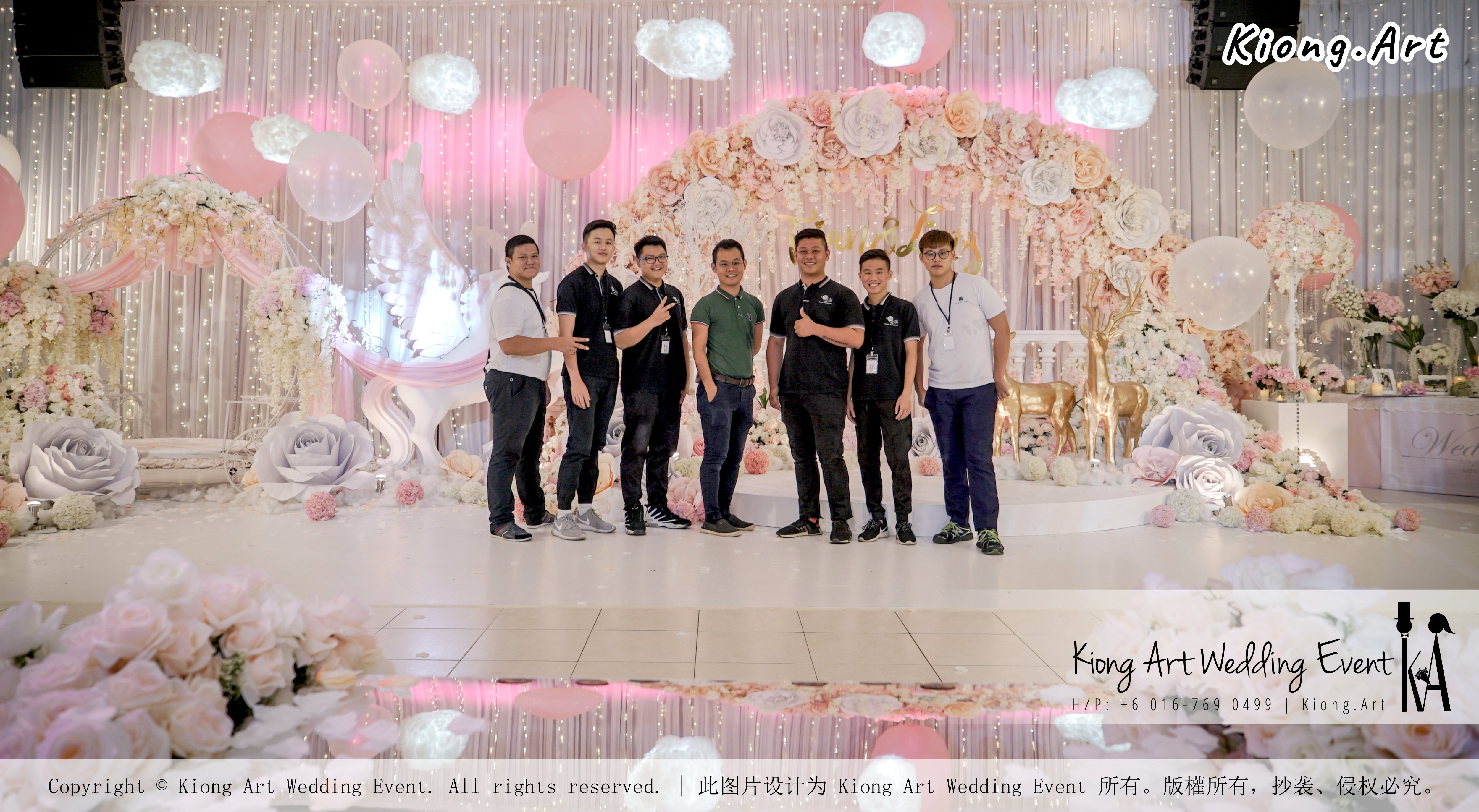 Kiong Art Wedding Event Kuala Lumpur Malaysia Event and Wedding Decoration Company One-stop Wedding Planning Services Wedding Theme Fantasy Secret Garden Restoran SY Muar A03-10