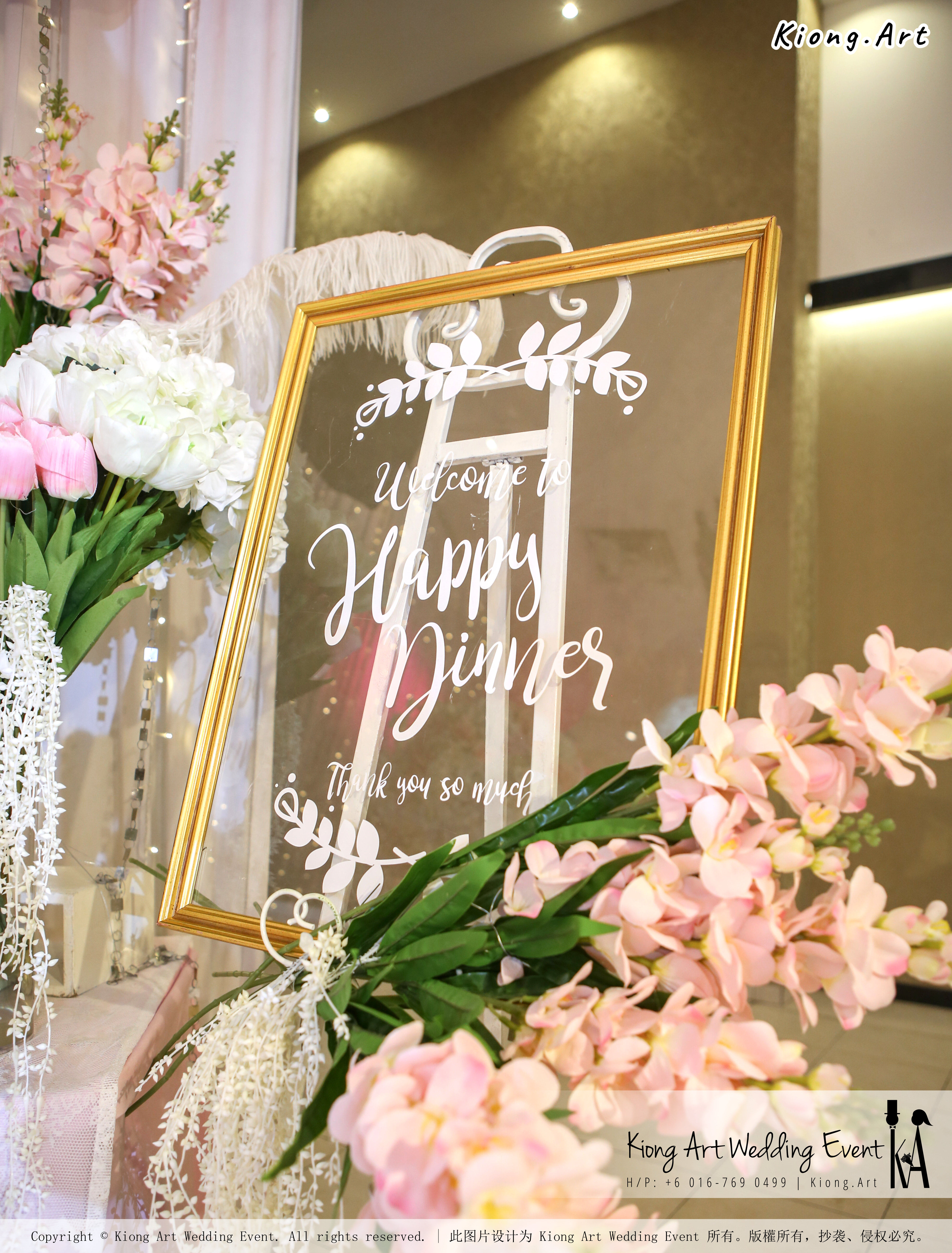Kiong Art Wedding Event Kuala Lumpur Malaysia Event and Wedding Decoration Company One-stop Wedding Planning Services Wedding Theme Fantasy Secret Garden Restoran SY Muar A03-39
