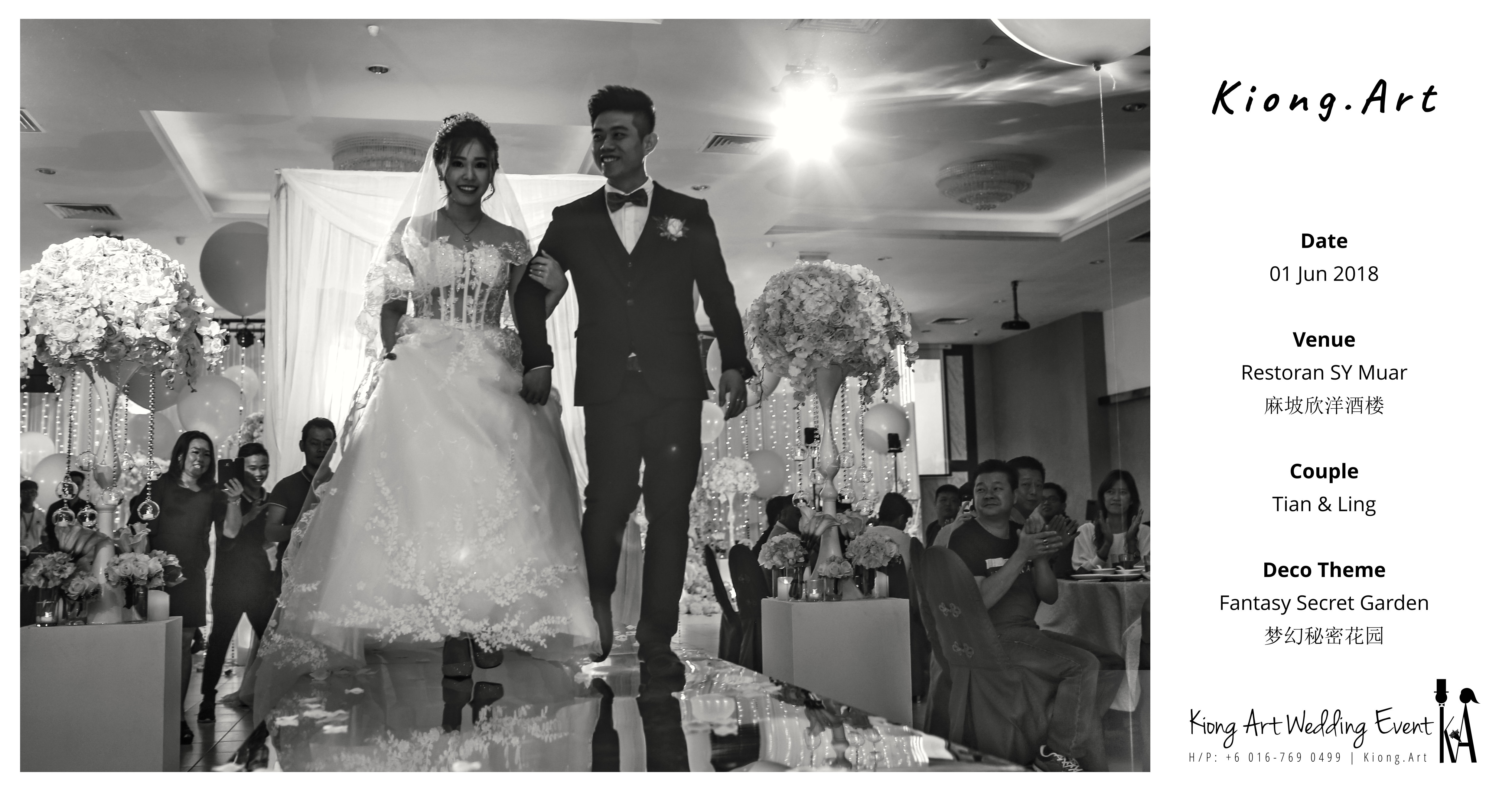 Kiong Art Wedding Event Kuala Lumpur Malaysia Event and Wedding Decoration Company One-stop Wedding Planning Services Wedding Theme Fantasy Secret Garden Restoran SY Muar A03-48