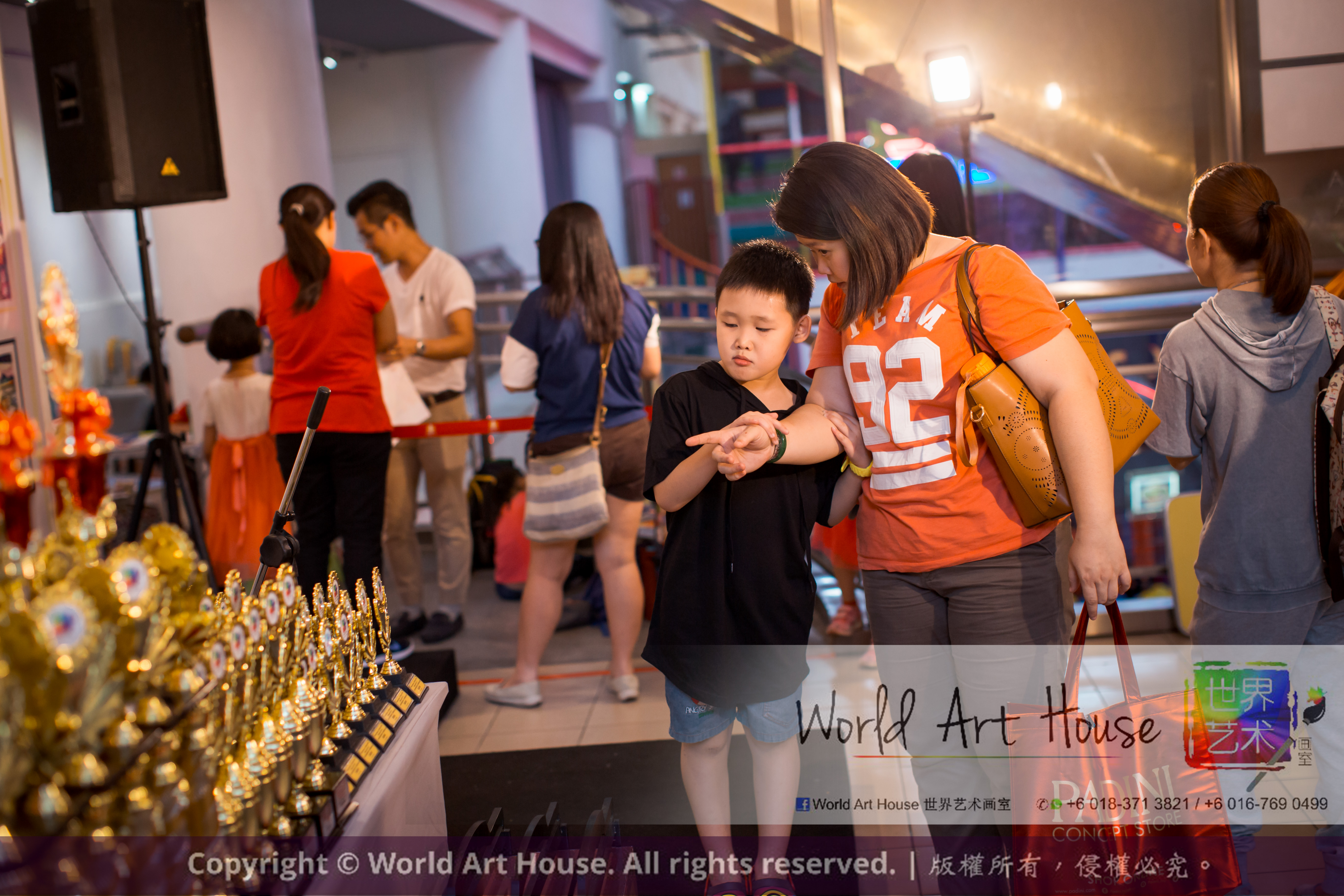 Malaysia Kota Damansara Petaling Jaya Kuala Lumpur Selangor Chinese New Year Charity Coloring Contest World Art House 世界艺术画室 and 1 Utama Shopping JinYeYe Effye Media B003