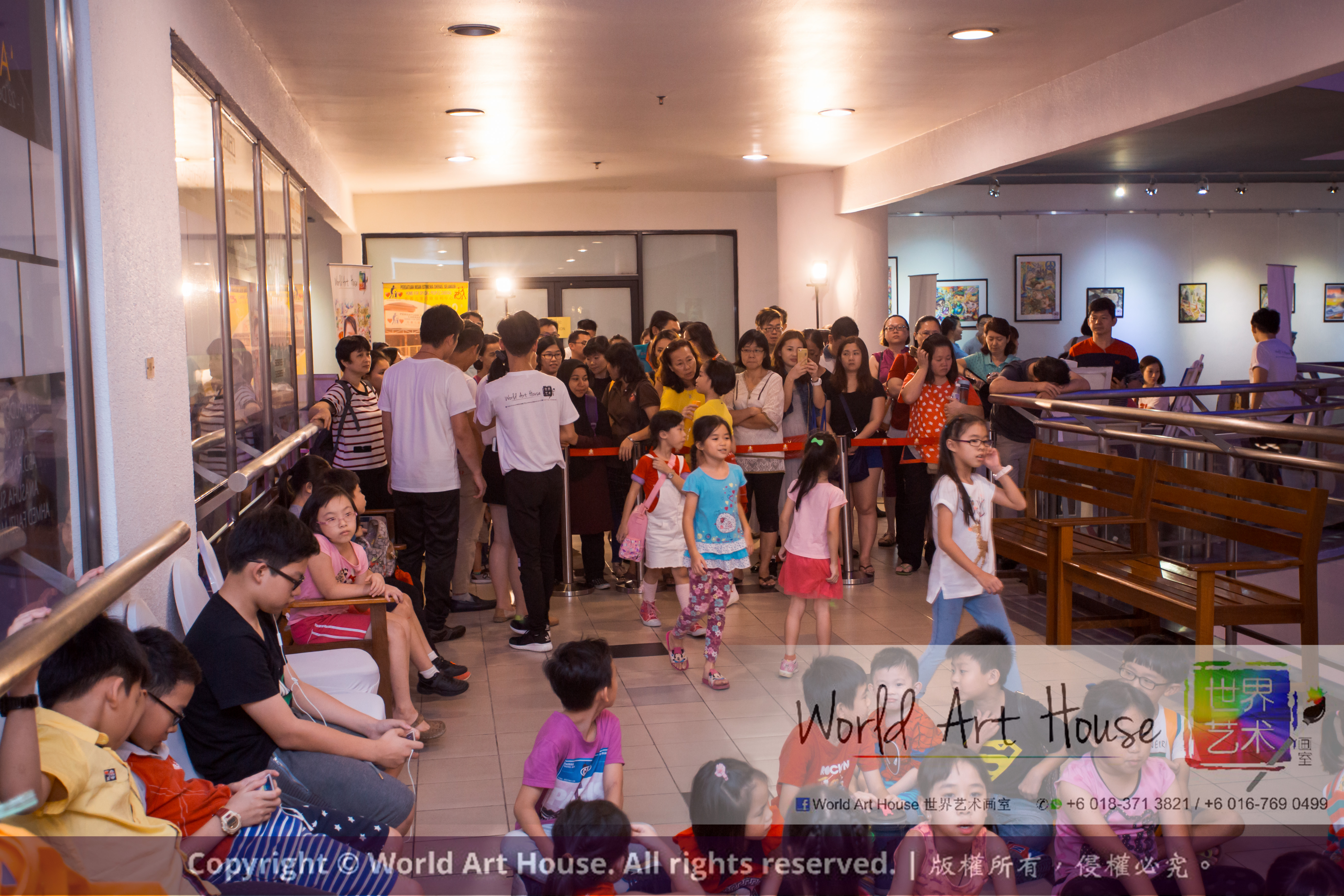 Malaysia Kota Damansara Petaling Jaya Kuala Lumpur Selangor Chinese New Year Charity Coloring Contest World Art House 世界艺术画室 and 1 Utama Shopping JinYeYe Effye Media B018
