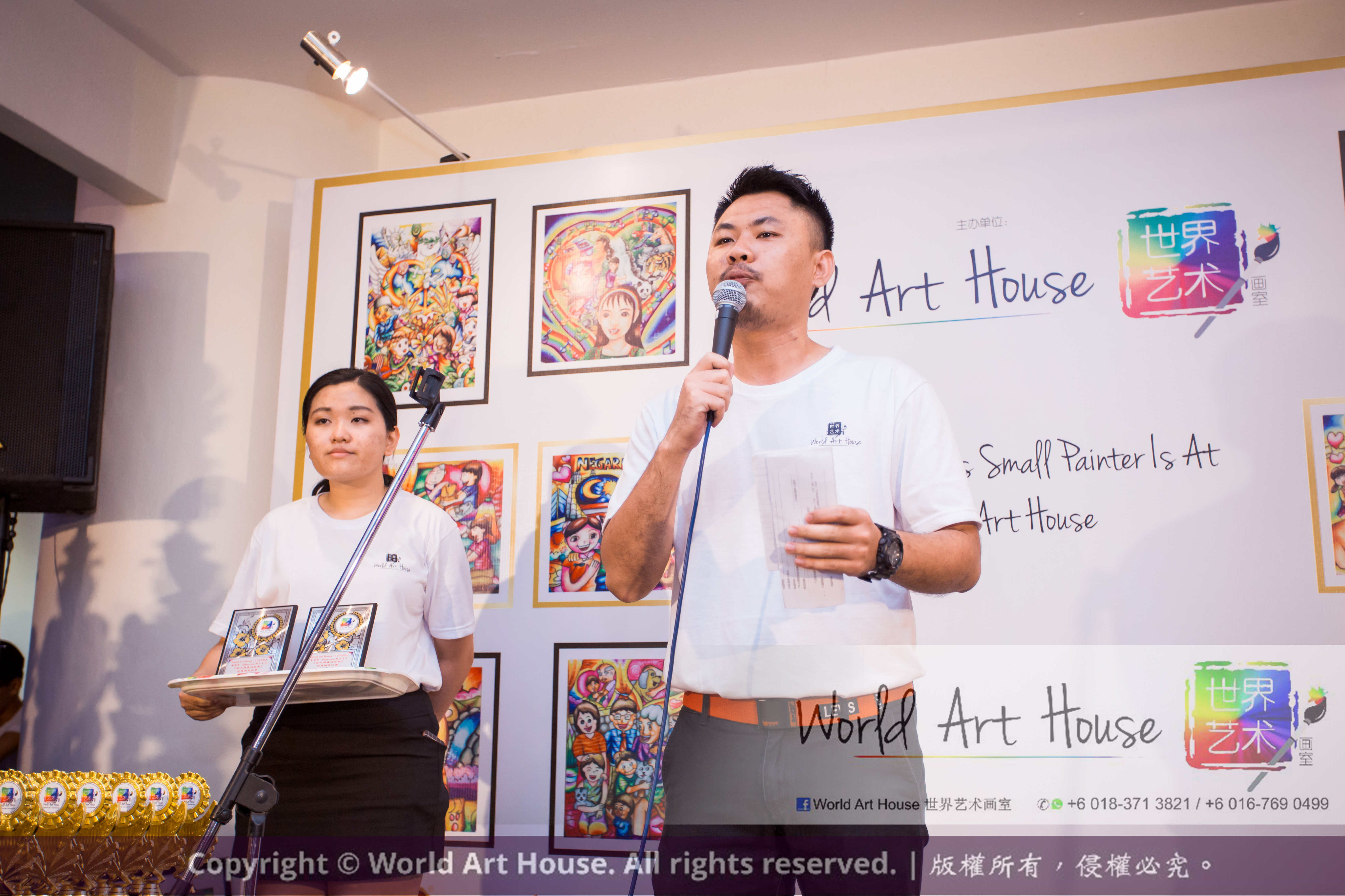 Malaysia Kota Damansara Petaling Jaya Kuala Lumpur Selangor Chinese New Year Charity Coloring Contest World Art House 世界艺术画室 and 1 Utama Shopping JinYeYe Effye Media B021