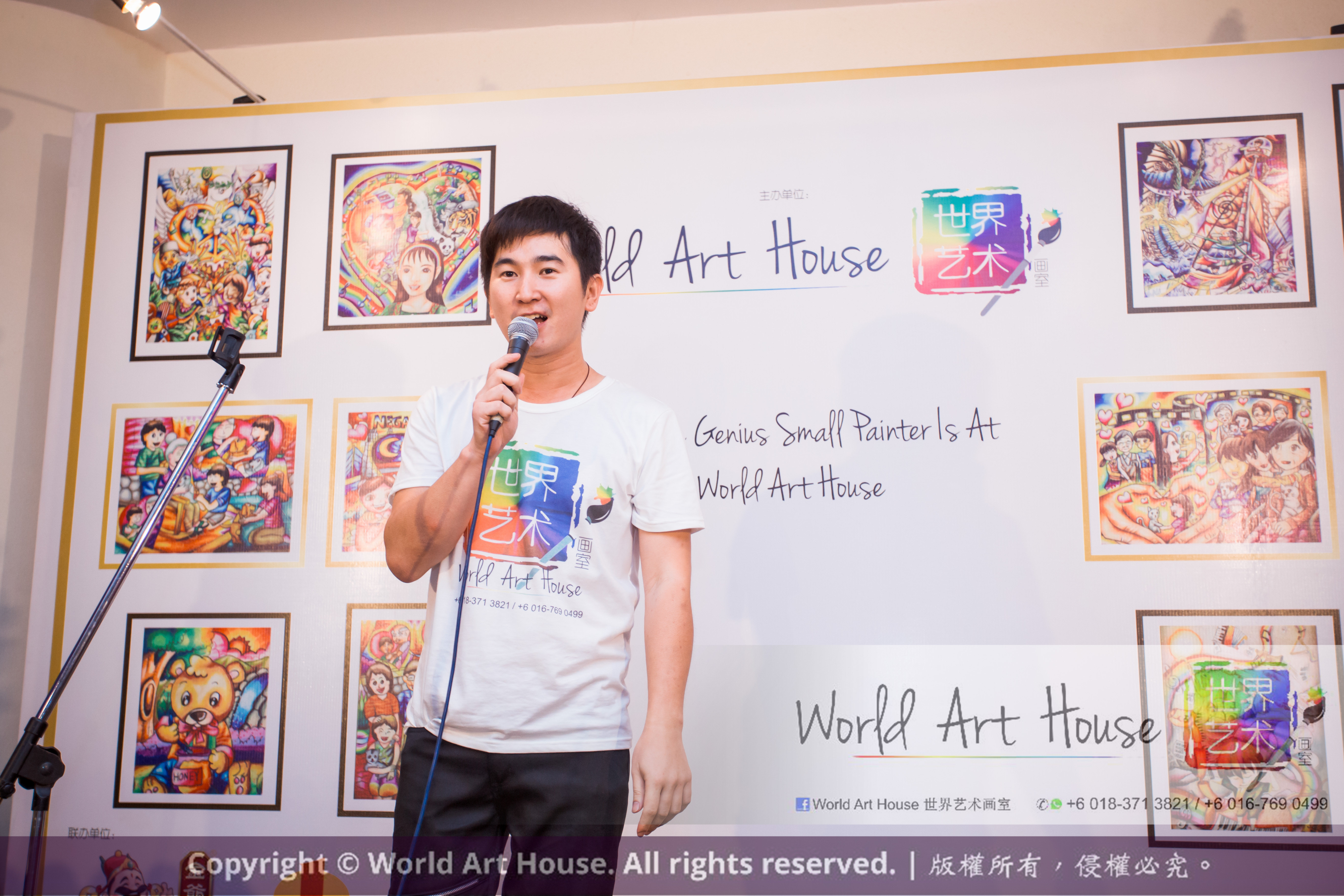 Malaysia Kota Damansara Petaling Jaya Kuala Lumpur Selangor Chinese New Year Charity Coloring Contest World Art House 世界艺术画室 and 1 Utama Shopping JinYeYe Effye Media B022