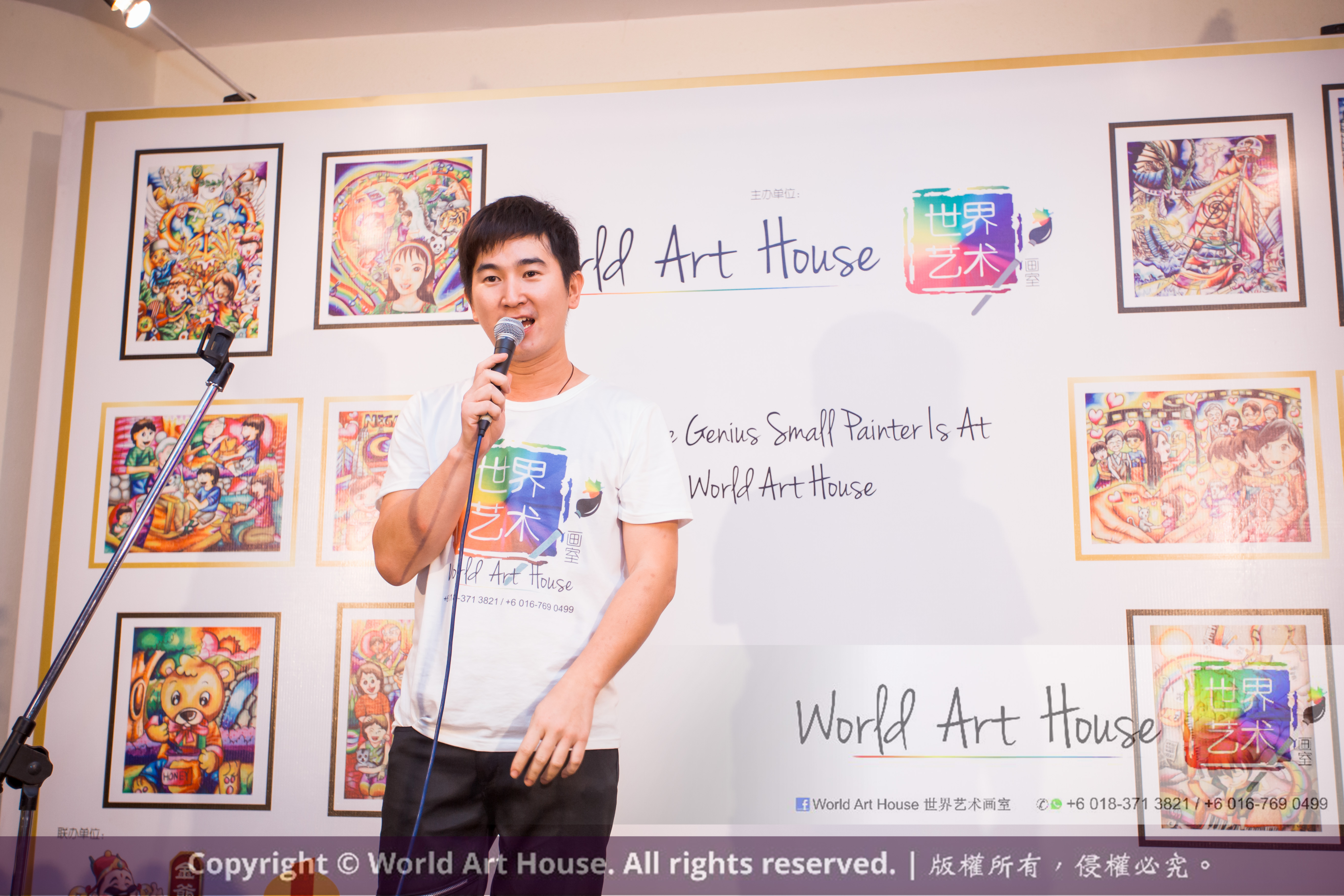Malaysia Kota Damansara Petaling Jaya Kuala Lumpur Selangor Chinese New Year Charity Coloring Contest World Art House 世界艺术画室 and 1 Utama Shopping JinYeYe Effye Media B023
