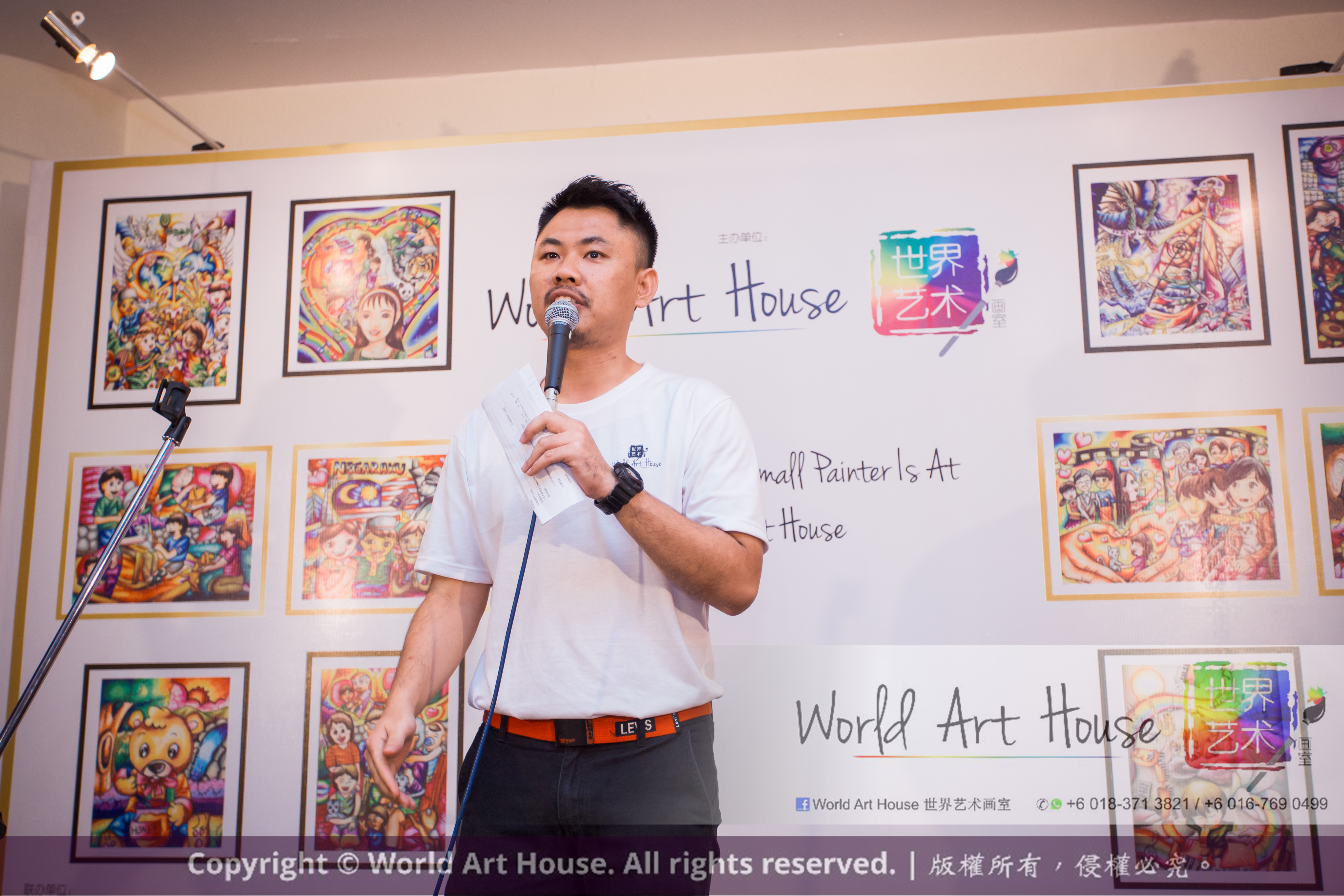 Malaysia Kota Damansara Petaling Jaya Kuala Lumpur Selangor Chinese New Year Charity Coloring Contest World Art House 世界艺术画室 and 1 Utama Shopping JinYeYe Effye Media B027