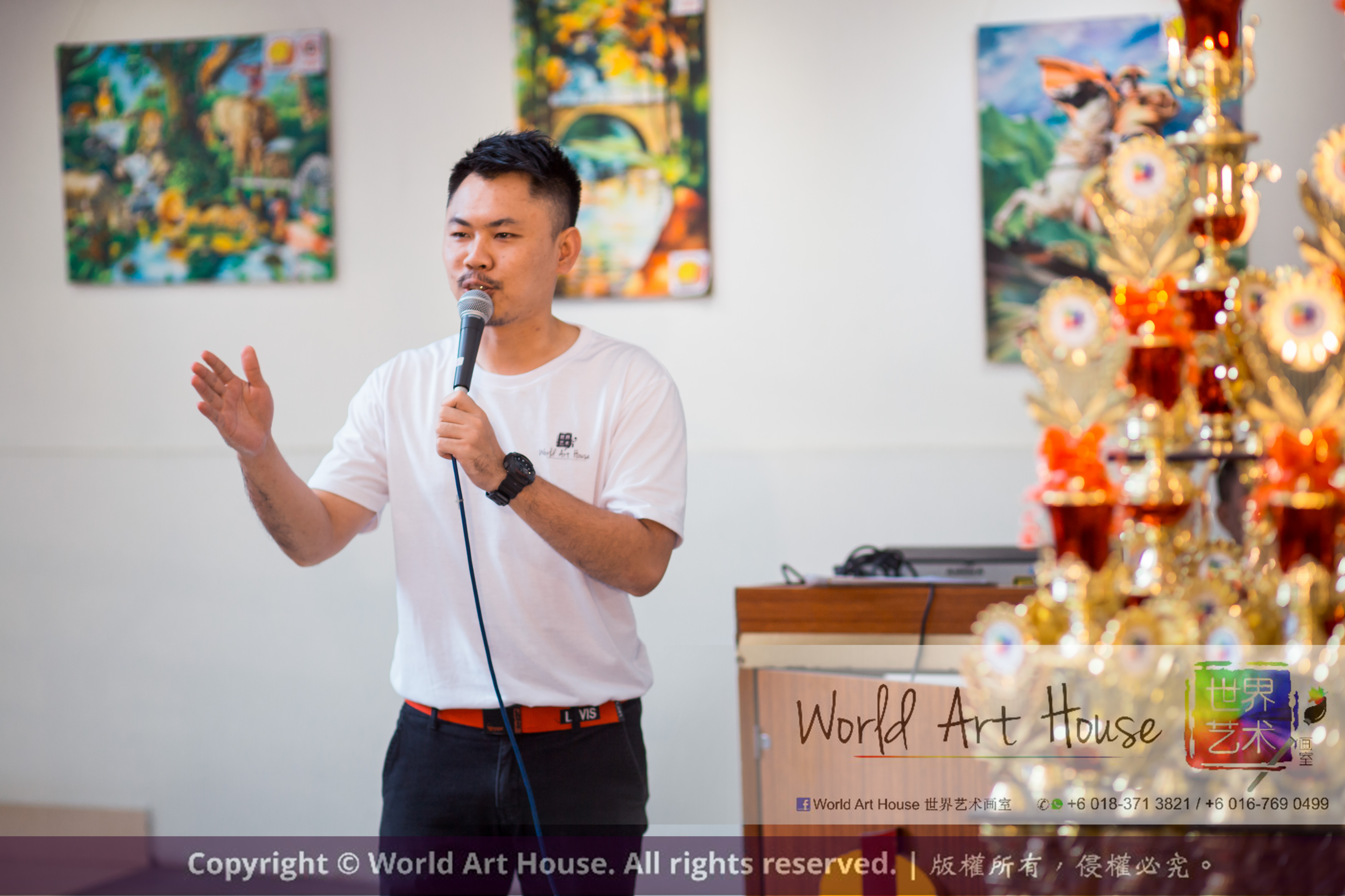 Malaysia Kota Damansara Petaling Jaya Kuala Lumpur Selangor Chinese New Year Charity Coloring Contest World Art House 世界艺术画室 and 1 Utama Shopping JinYeYe Effye Media A014