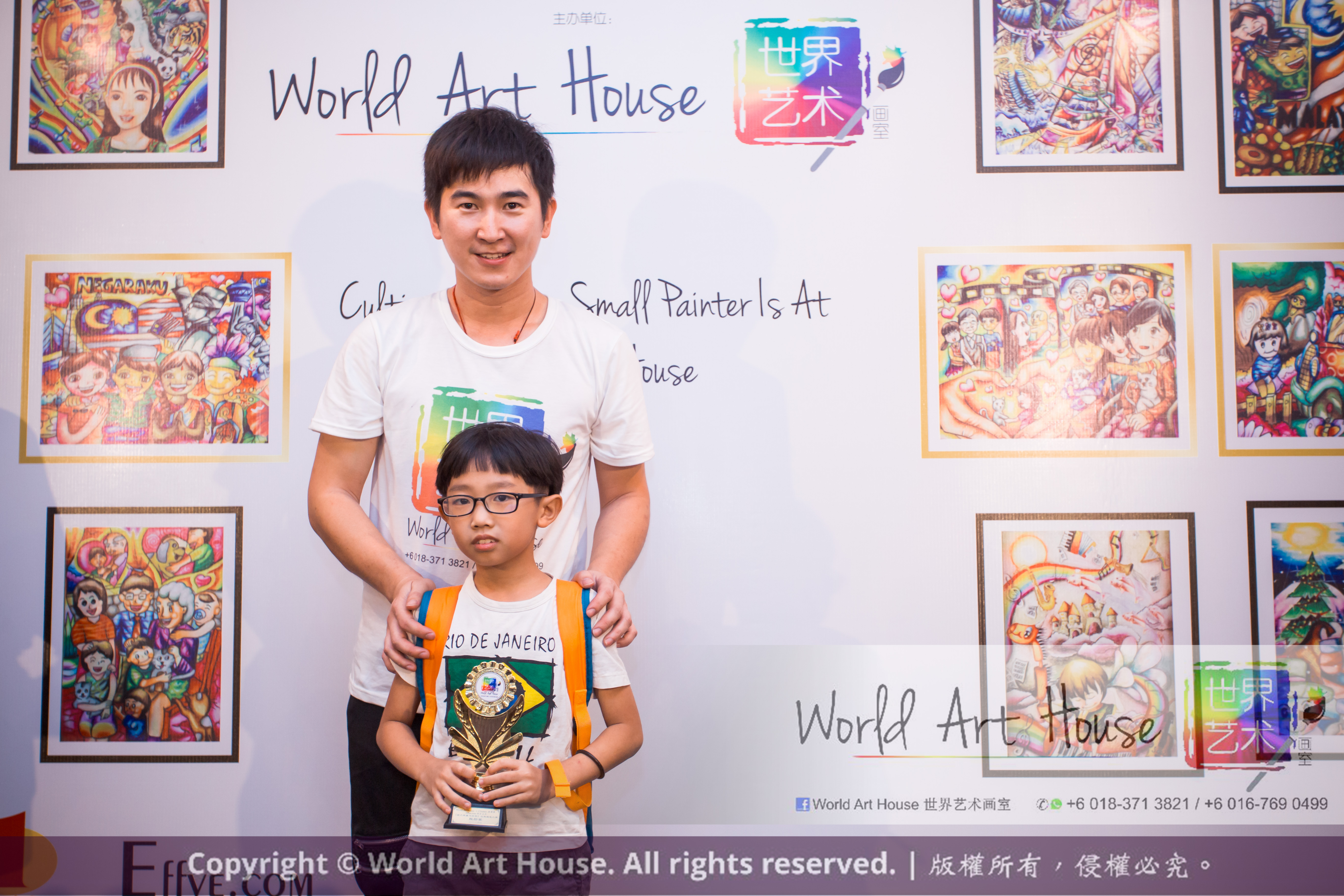 Malaysia Kota Damansara Petaling Jaya Kuala Lumpur Selangor Chinese New Year Charity Coloring Contest World Art House 世界艺术画室 and 1 Utama Shopping JinYeYe Effye Media B082