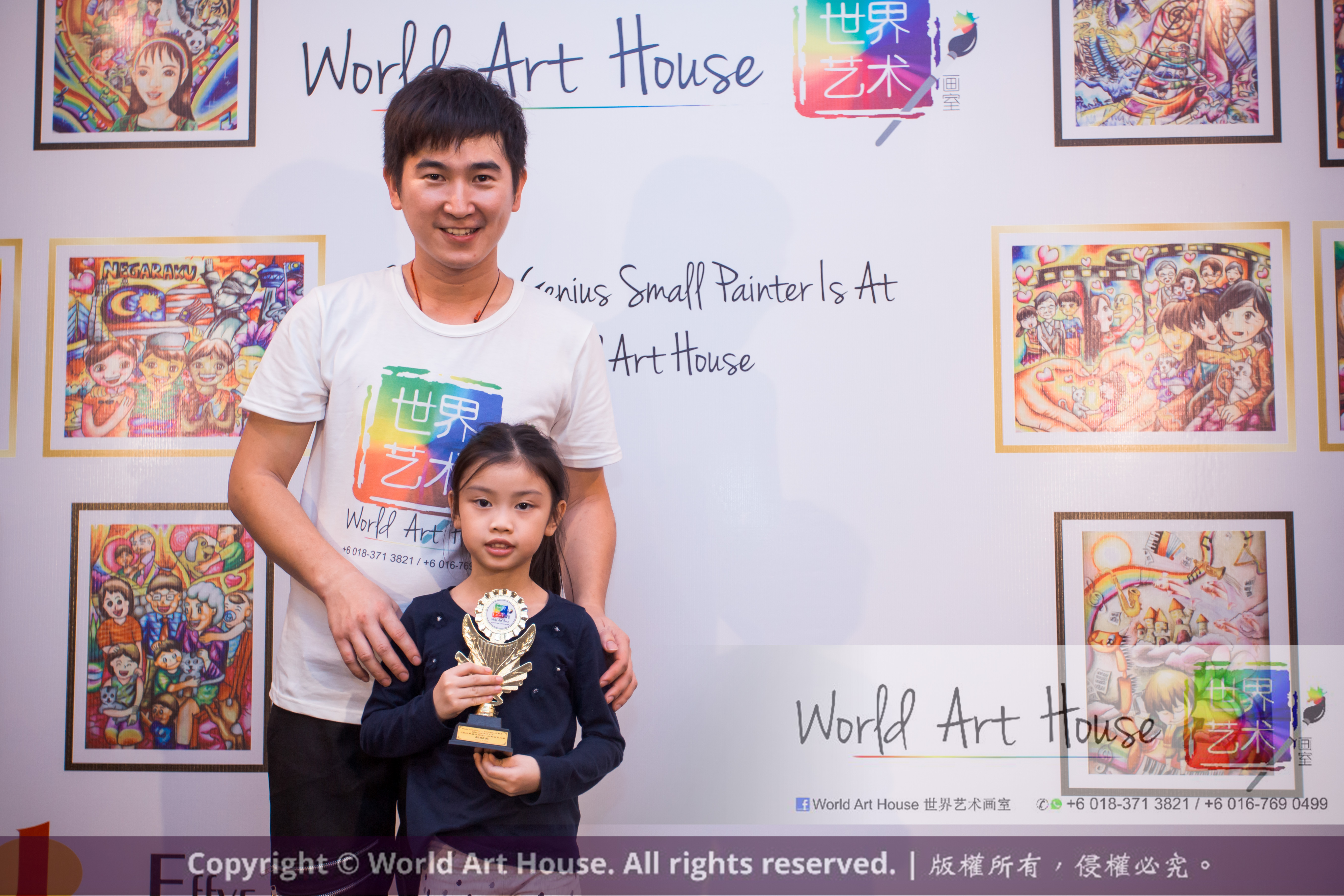 Malaysia Kota Damansara Petaling Jaya Kuala Lumpur Selangor Chinese New Year Charity Coloring Contest World Art House 世界艺术画室 and 1 Utama Shopping JinYeYe Effye Media B091