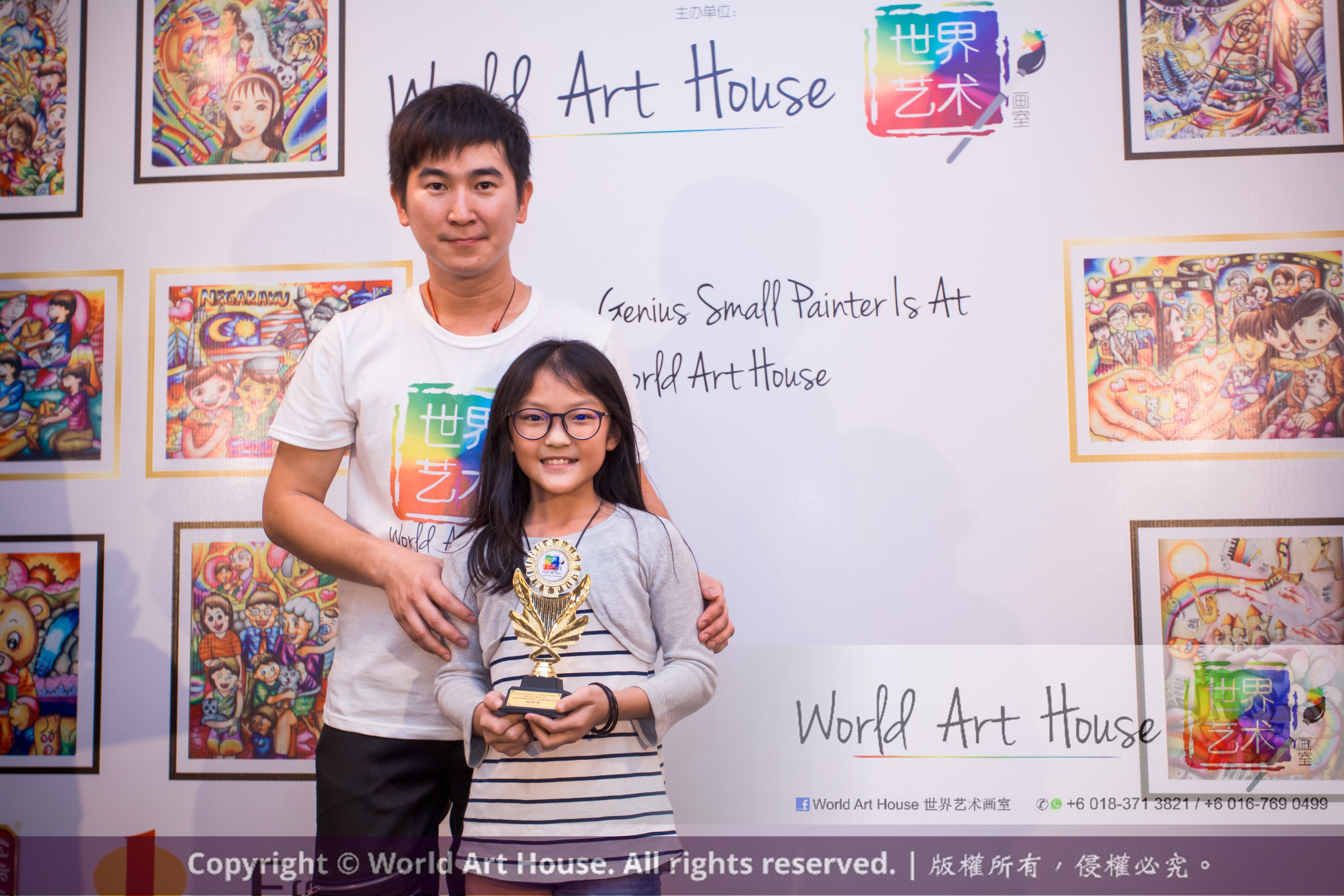 Malaysia Kota Damansara Petaling Jaya Kuala Lumpur Selangor Chinese New Year Charity Coloring Contest World Art House 世界艺术画室 and 1 Utama Shopping JinYeYe Effye Media B093