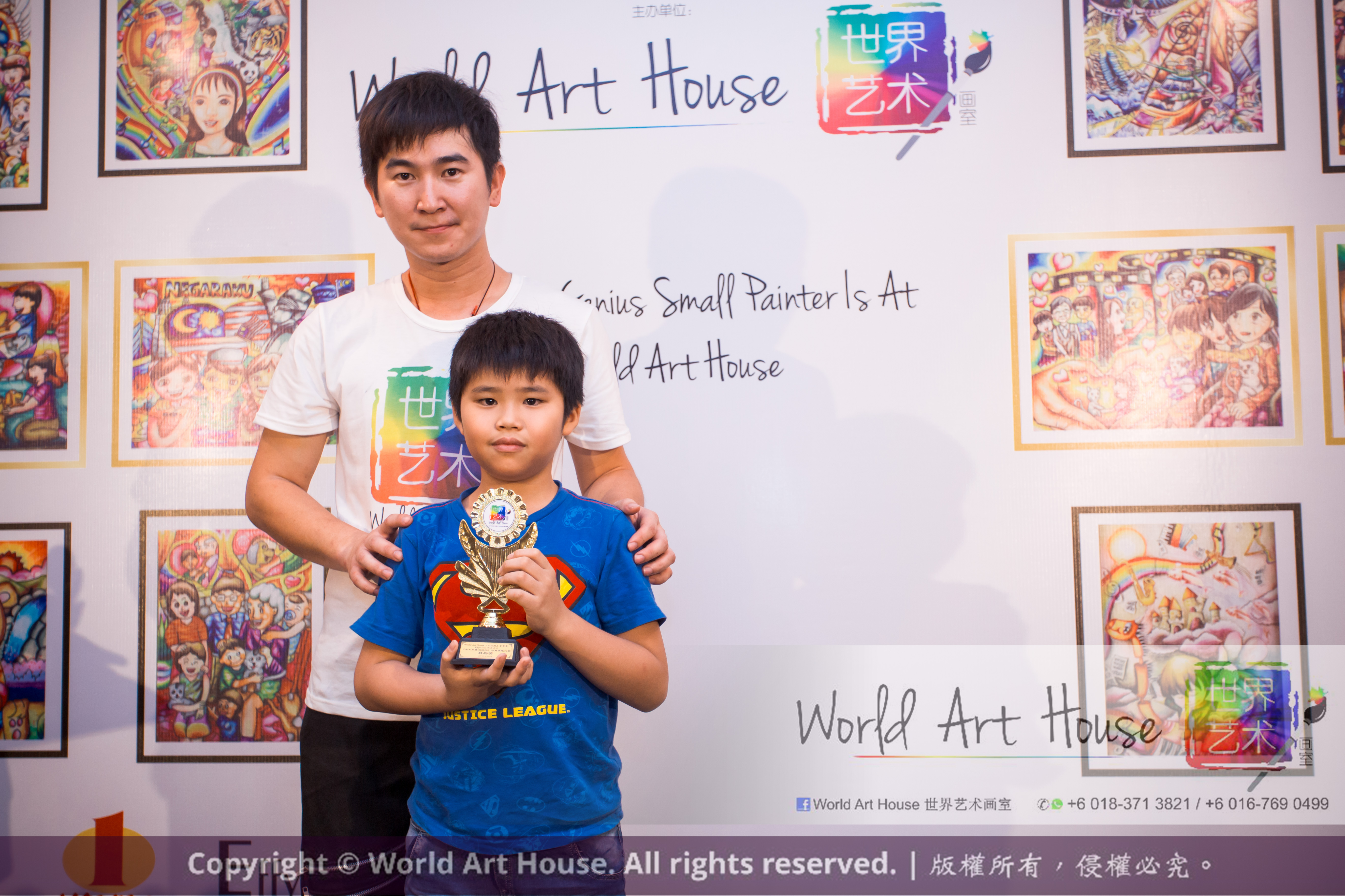 Malaysia Kota Damansara Petaling Jaya Kuala Lumpur Selangor Chinese New Year Charity Coloring Contest World Art House 世界艺术画室 and 1 Utama Shopping JinYeYe Effye Media B094