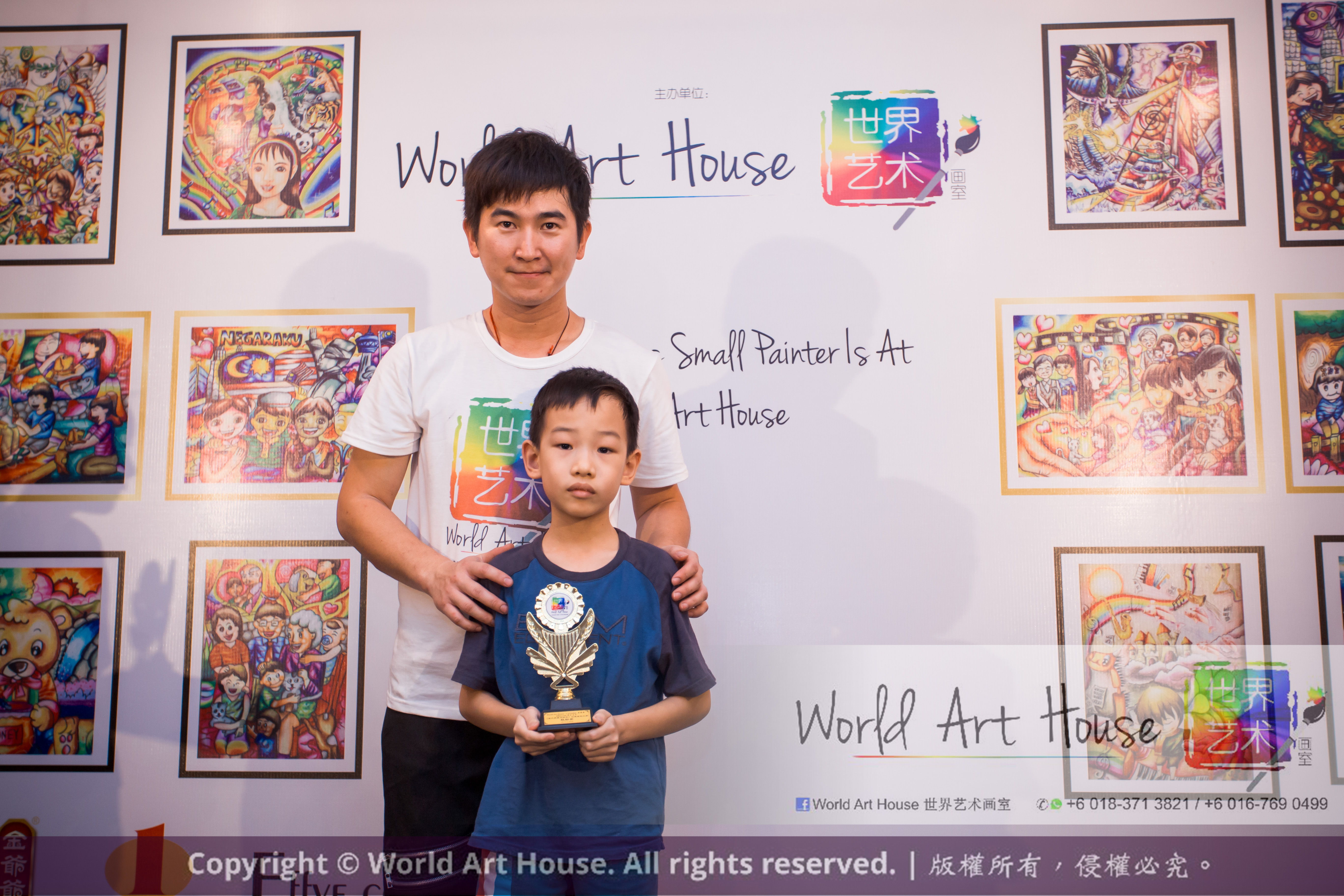 Malaysia Kota Damansara Petaling Jaya Kuala Lumpur Selangor Chinese New Year Charity Coloring Contest World Art House 世界艺术画室 and 1 Utama Shopping JinYeYe Effye Media C009