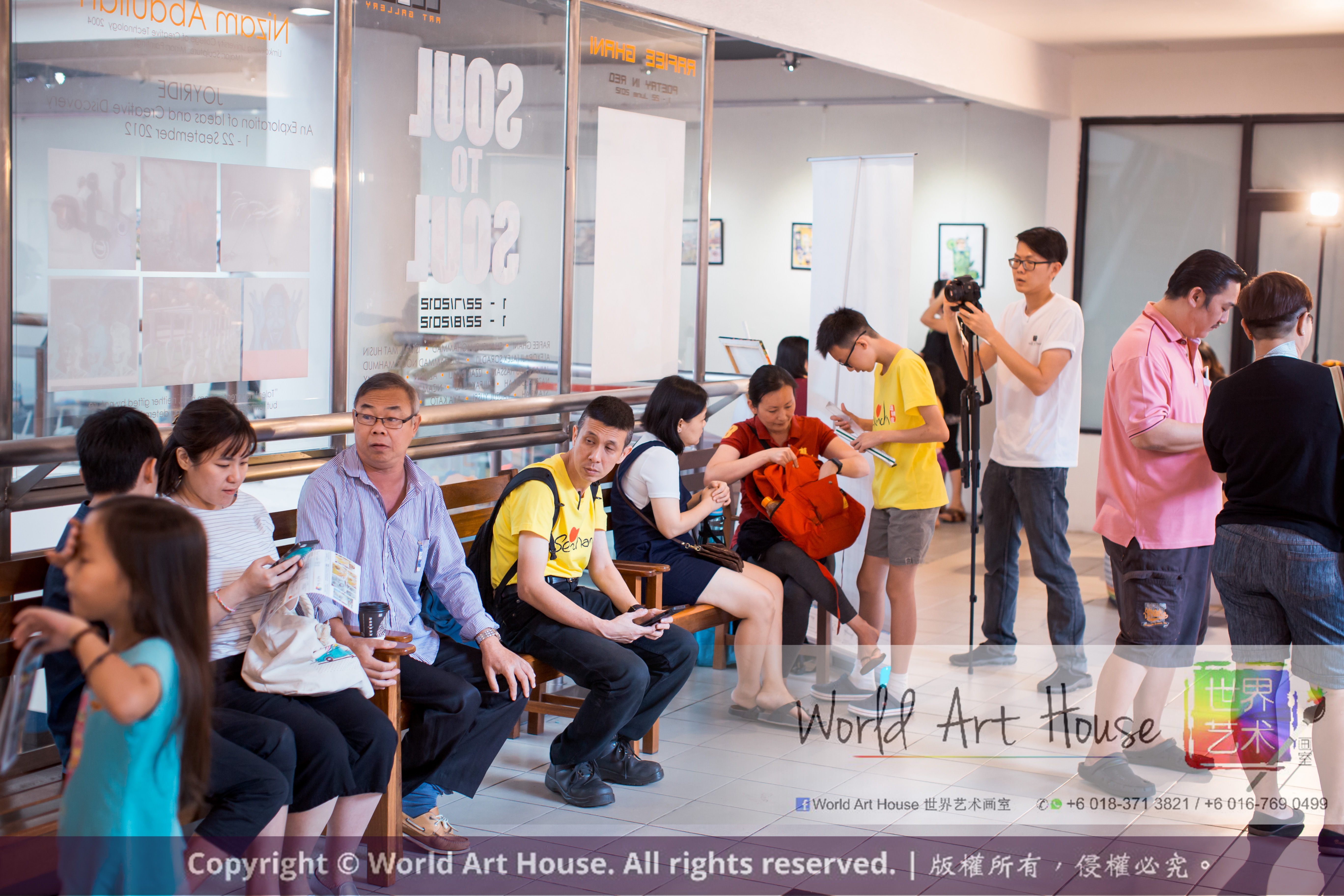 Malaysia Kota Damansara Petaling Jaya Kuala Lumpur Selangor Chinese New Year Charity Coloring Contest World Art House 世界艺术画室 and 1 Utama Shopping JinYeYe Effye Media C050