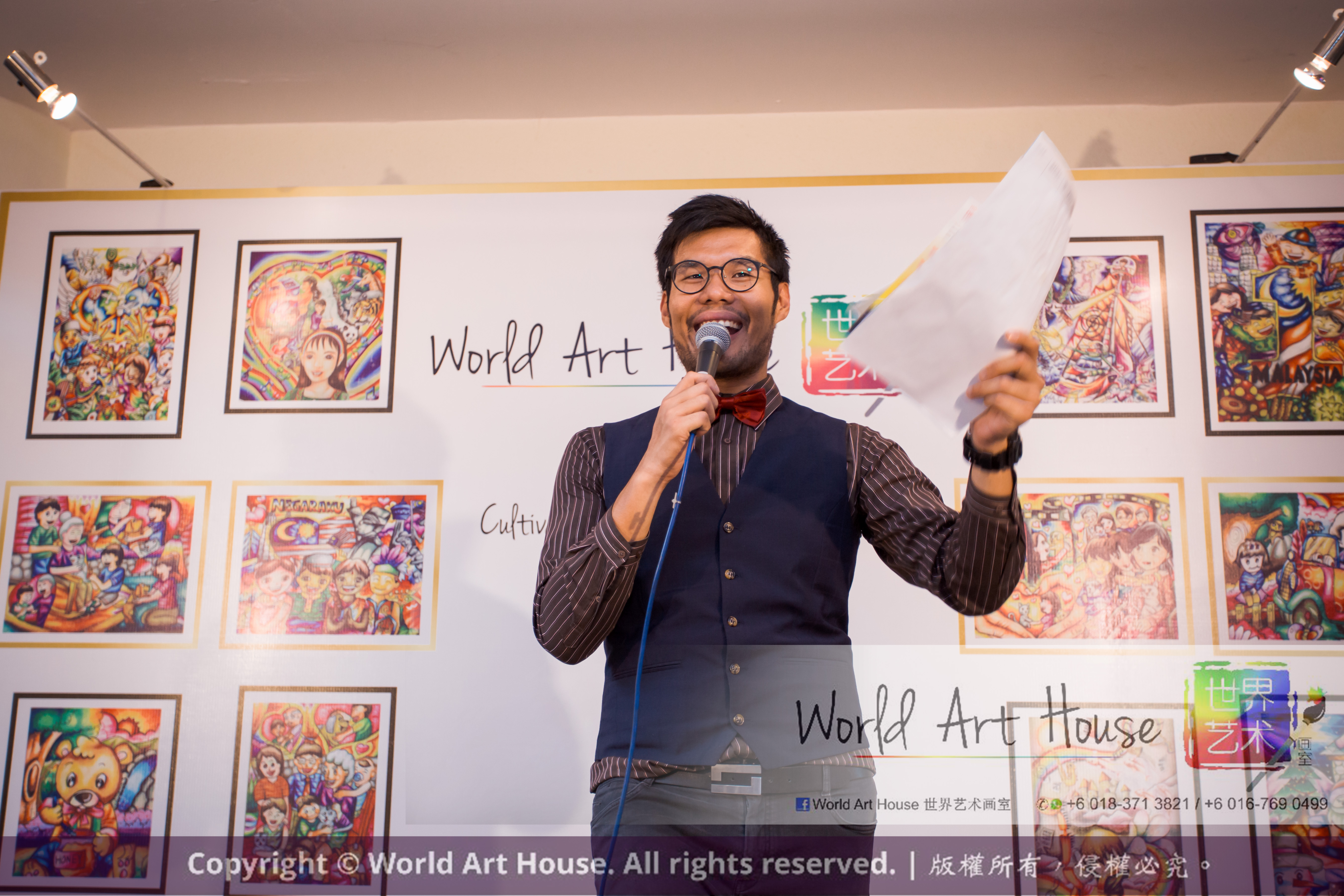 Malaysia Kota Damansara Petaling Jaya Kuala Lumpur Selangor Chinese New Year Charity Coloring Contest World Art House 世界艺术画室 and 1 Utama Shopping JinYeYe Effye Media D011