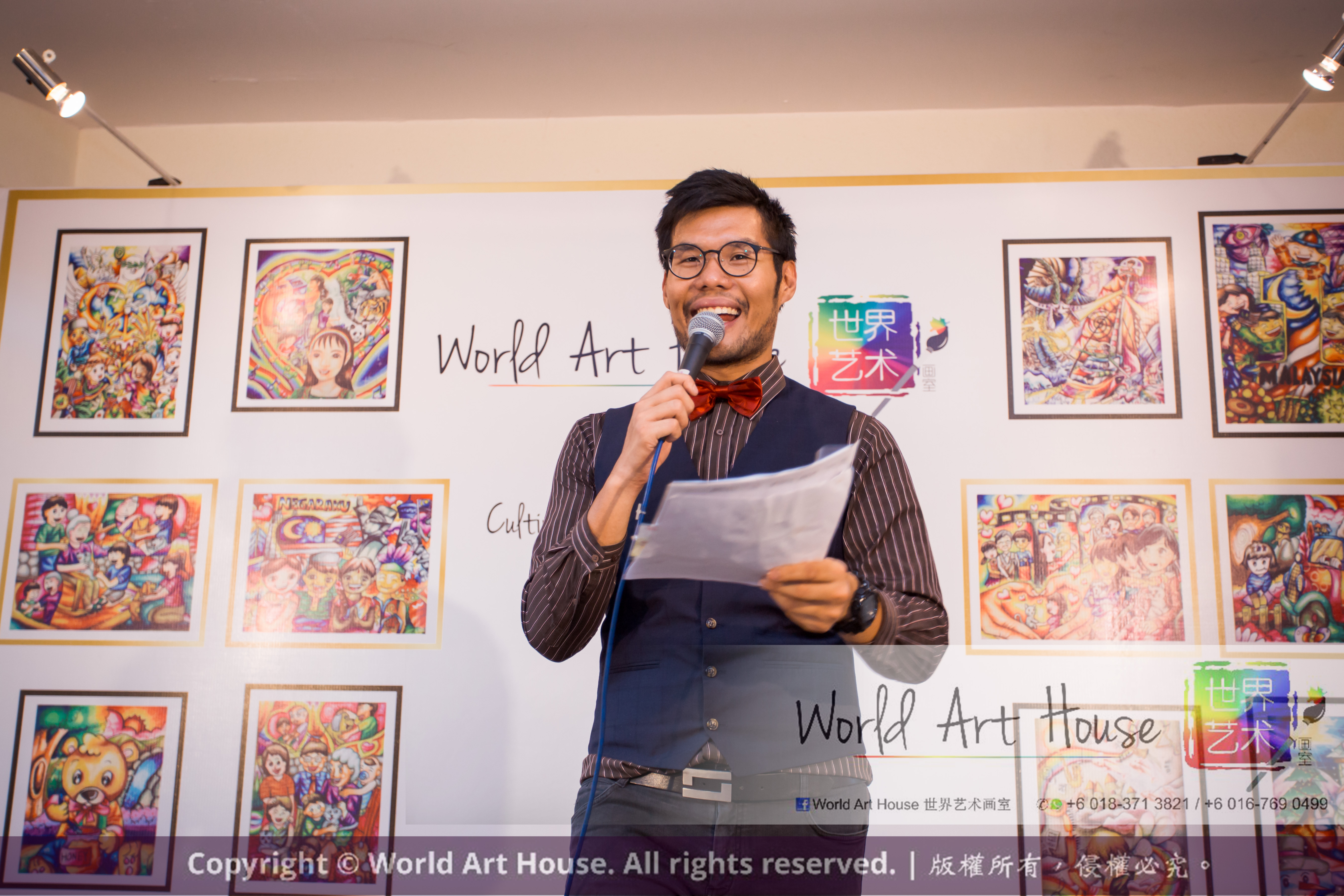 Malaysia Kota Damansara Petaling Jaya Kuala Lumpur Selangor Chinese New Year Charity Coloring Contest World Art House 世界艺术画室 and 1 Utama Shopping JinYeYe Effye Media D012