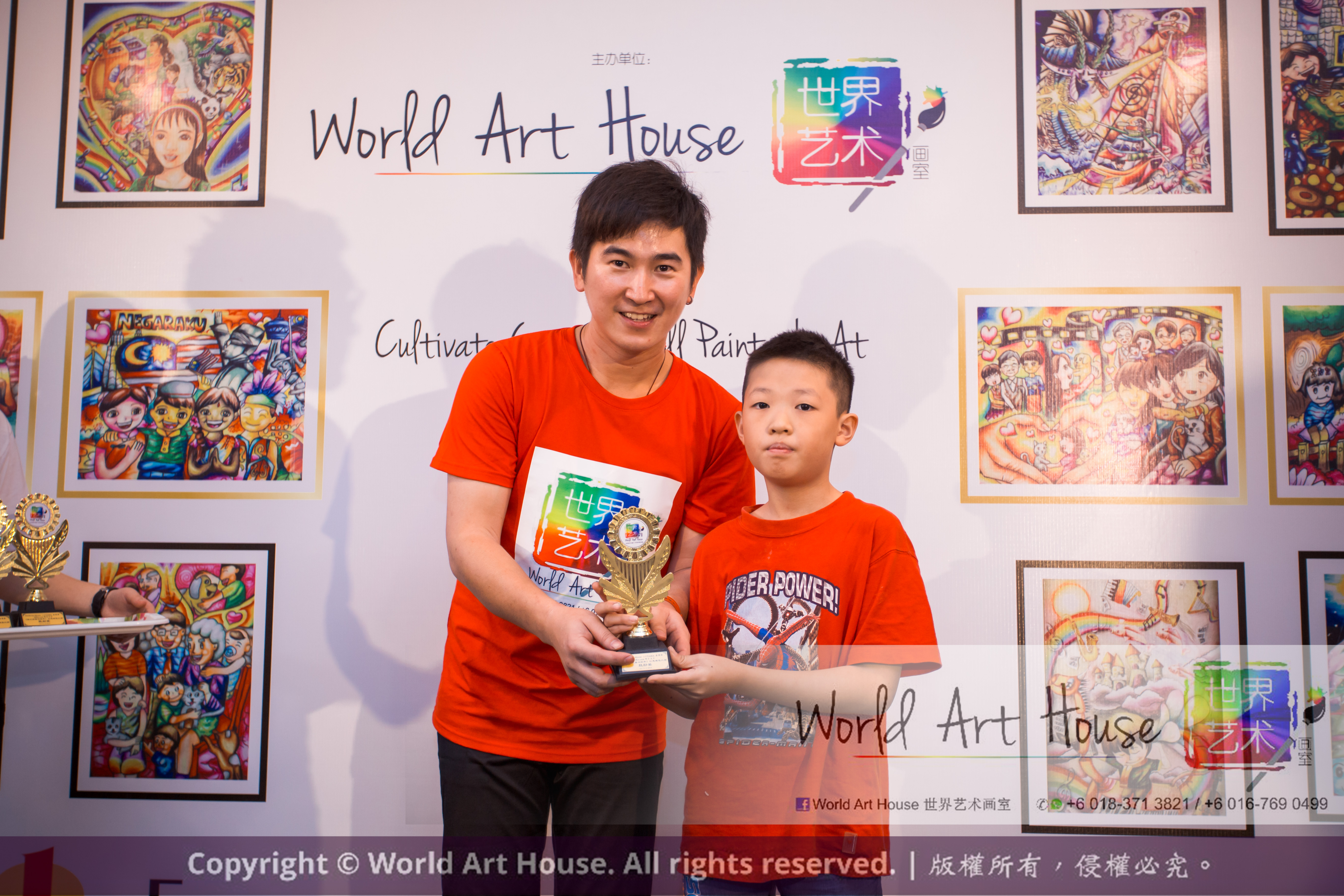Malaysia Kota Damansara Petaling Jaya Kuala Lumpur Selangor Chinese New Year Charity Coloring Contest World Art House 世界艺术画室 and 1 Utama Shopping JinYeYe Effye Media D028