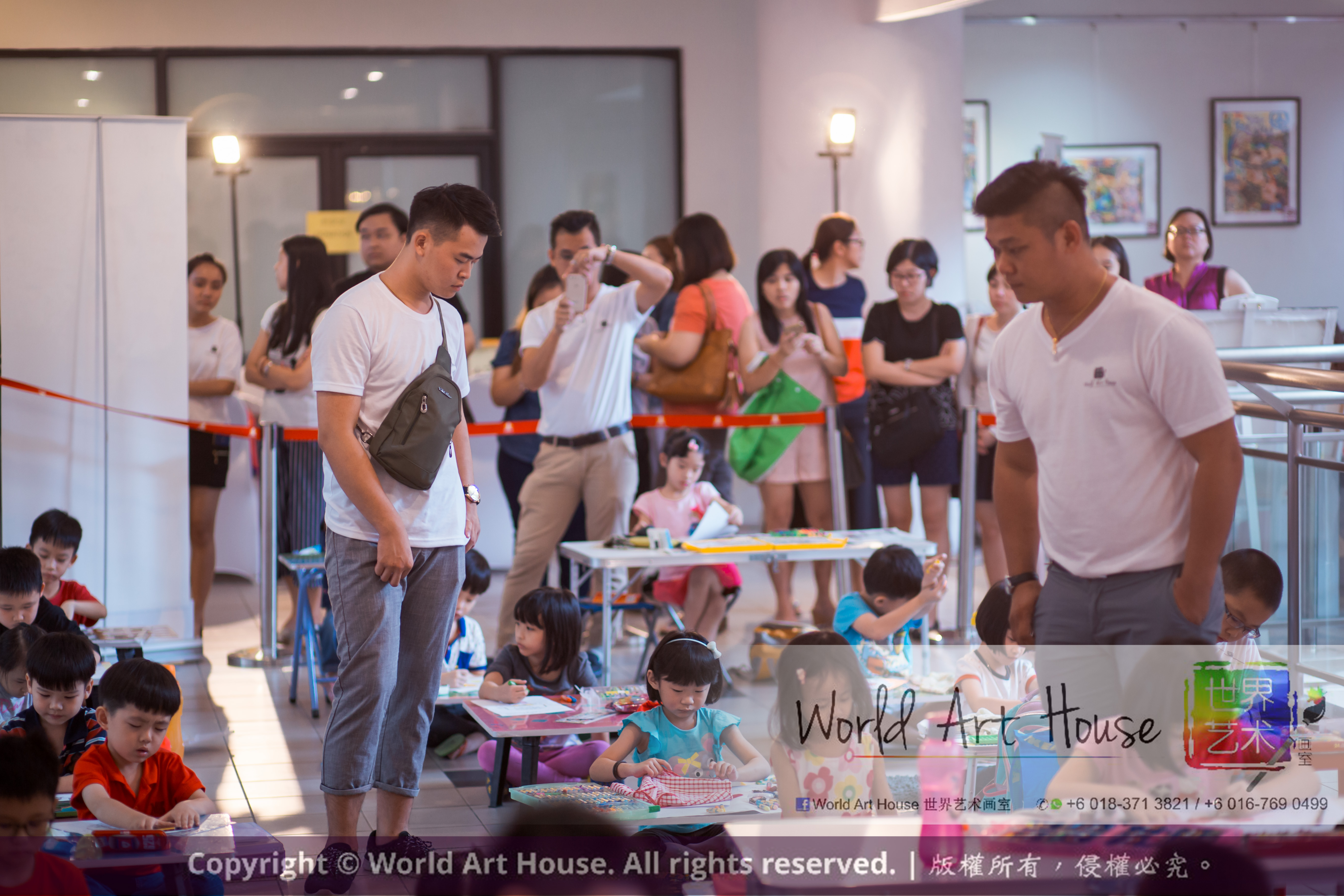 Malaysia Kota Damansara Petaling Jaya Kuala Lumpur Selangor Chinese New Year Charity Coloring Contest World Art House 世界艺术画室 and 1 Utama Shopping JinYeYe Effye Media A046