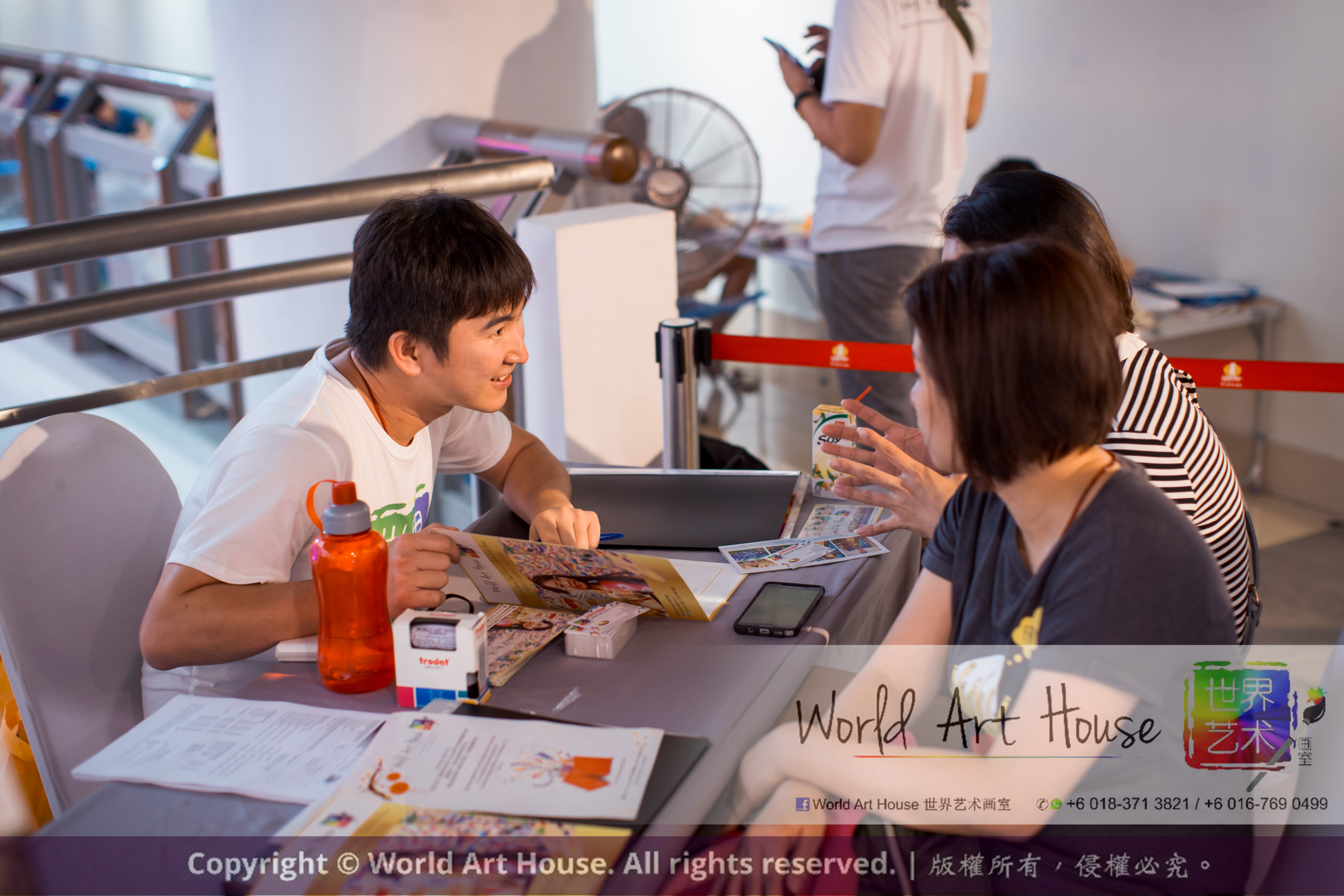 Malaysia Kota Damansara Petaling Jaya Kuala Lumpur Selangor Chinese New Year Charity Coloring Contest World Art House 世界艺术画室 and 1 Utama Shopping JinYeYe Effye Media A090