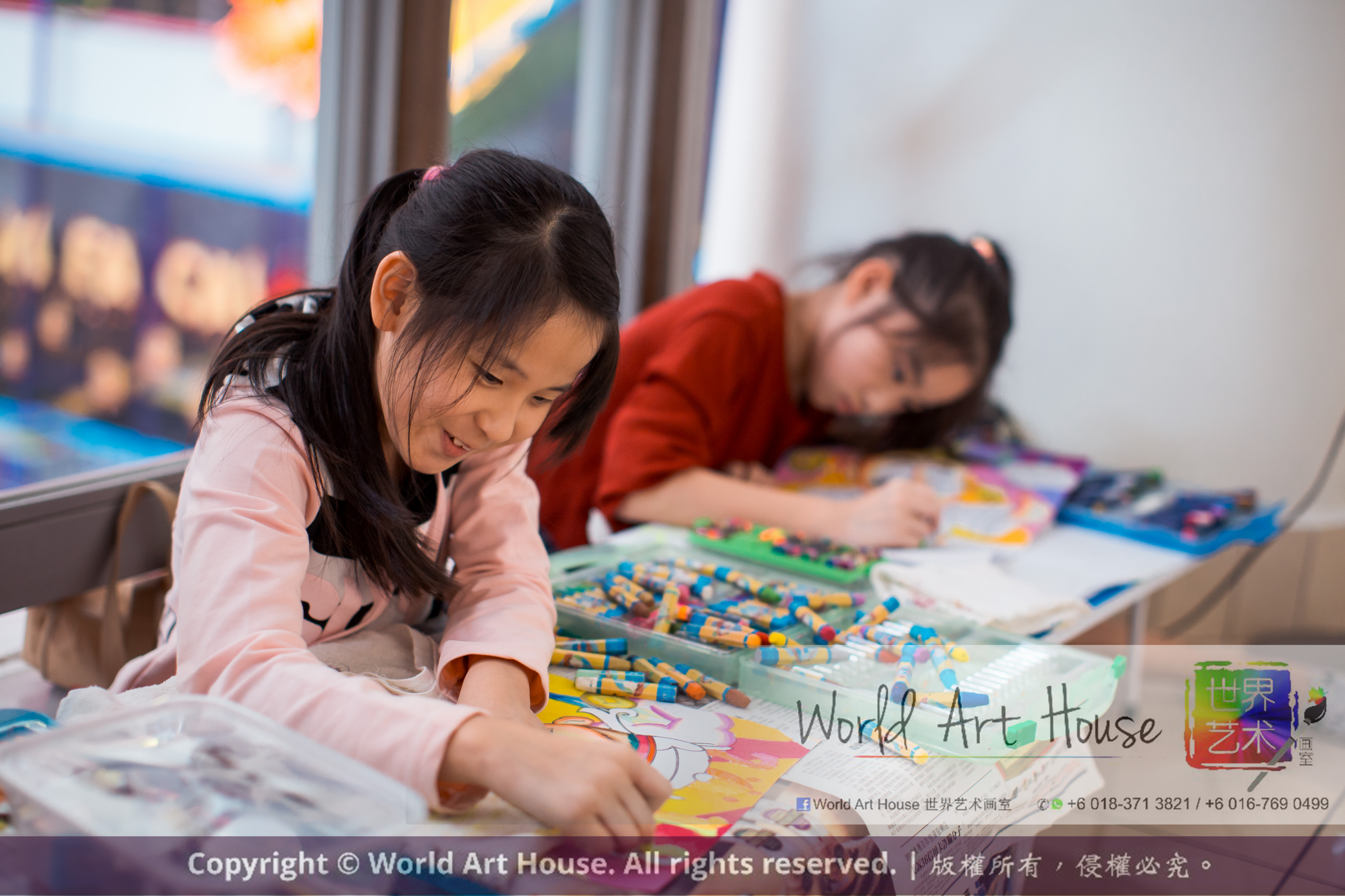 Malaysia Kota Damansara Petaling Jaya Kuala Lumpur Selangor World Art House 世界艺术画室 Charity Coloring Contest Effye Media A010