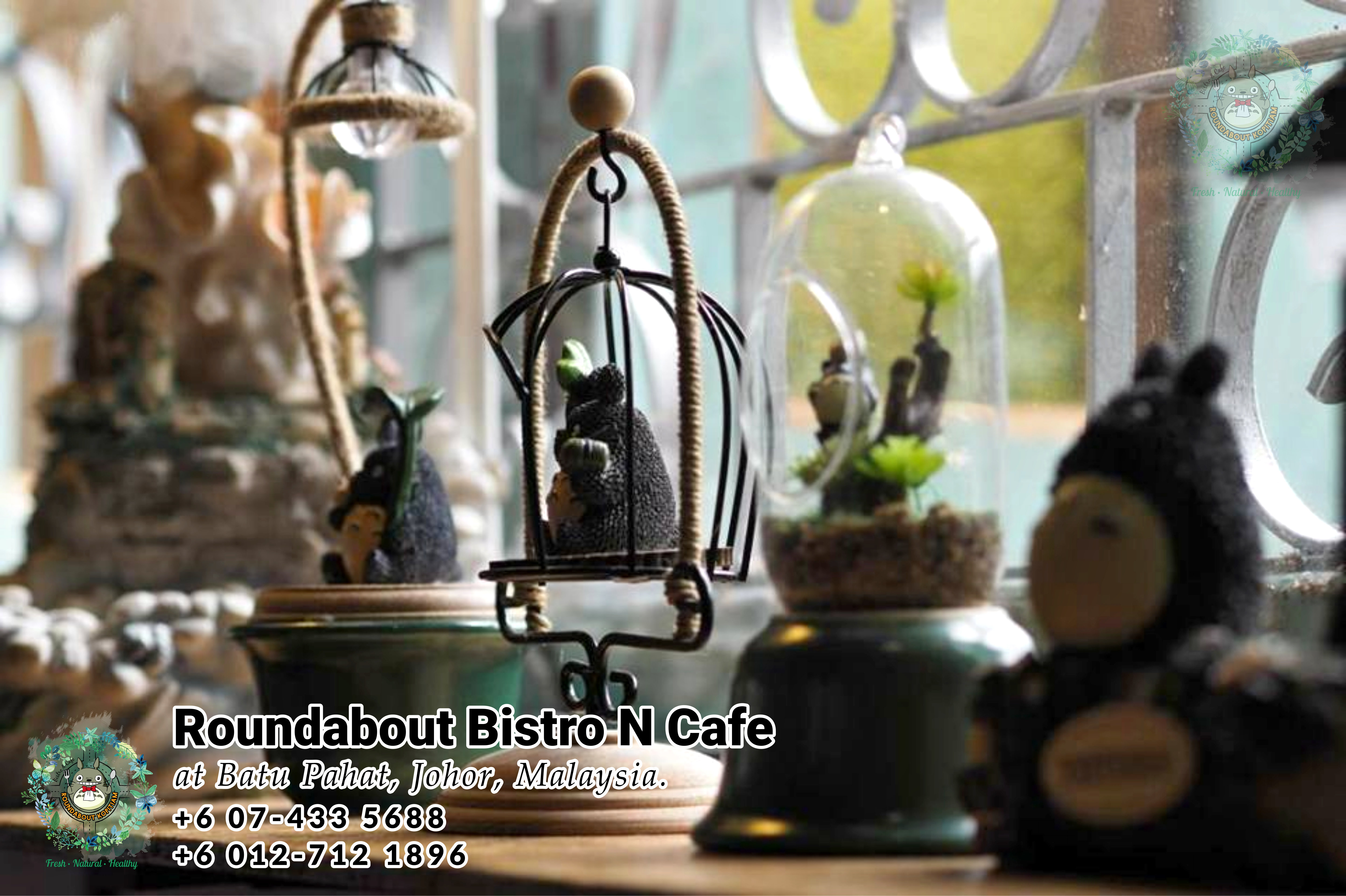 Batu Pahat Roundabout Bistro N Cafe Malaysia Johor Batu Pahat Totoro Cafe Historical Building Cafe Batu Pahat Landmark Buffet Birthday Party Wedding Function Event Kopitiam P01-28