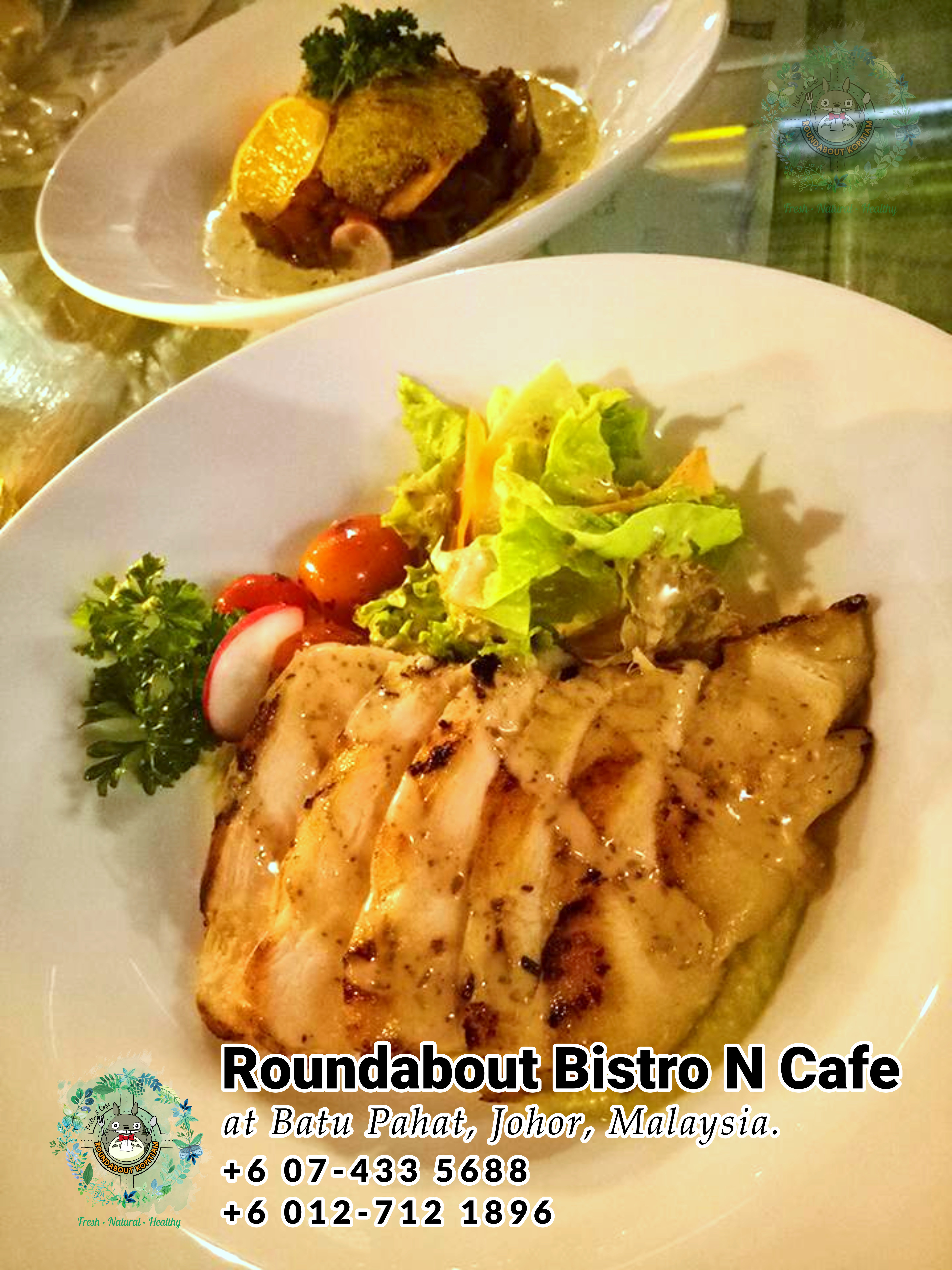 Batu Pahat Roundabout Bistro N Cafe Malaysia Johor Batu Pahat Totoro Cafe Historical Building Cafe Batu Pahat Landmark Buffet Birthday Party Wedding Function Event Kopitiam PB01-10
