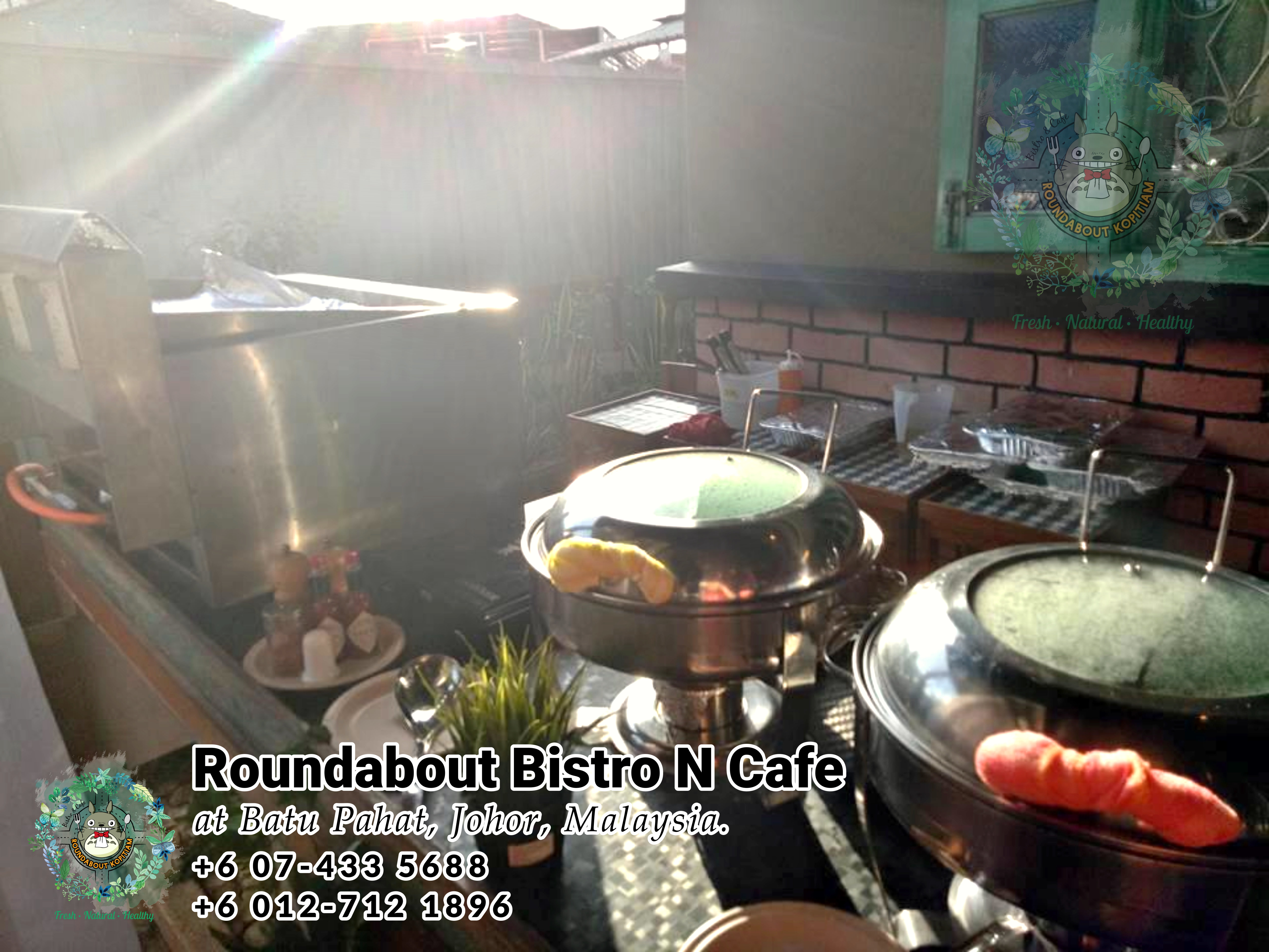 Bufet Batu Pahat Roundabout Bistro N Cafe Malaysia Johor Batu Pahat Totoro Kafe Bangunan Bersejarah Kafe Batu Pahat Landmark Hari Lahir Parti Perkahwinan Acara Kopitiam PC01-22