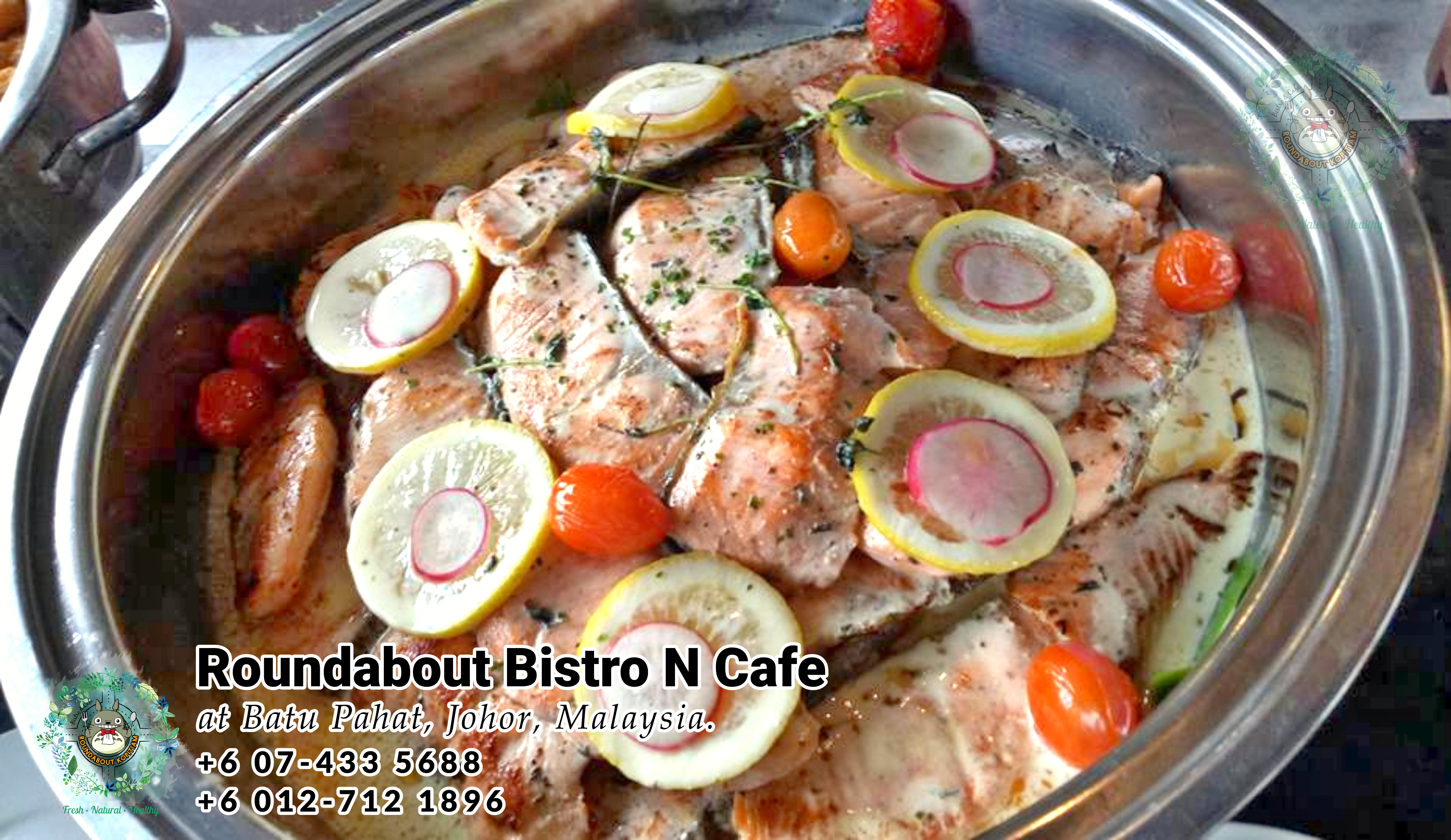 Bufet Batu Pahat Roundabout Bistro N Cafe Malaysia Johor Batu Pahat Totoro Kafe Bangunan Bersejarah Kafe Batu Pahat Landmark Hari Lahir Parti Perkahwinan Acara Kopitiam PC01-51