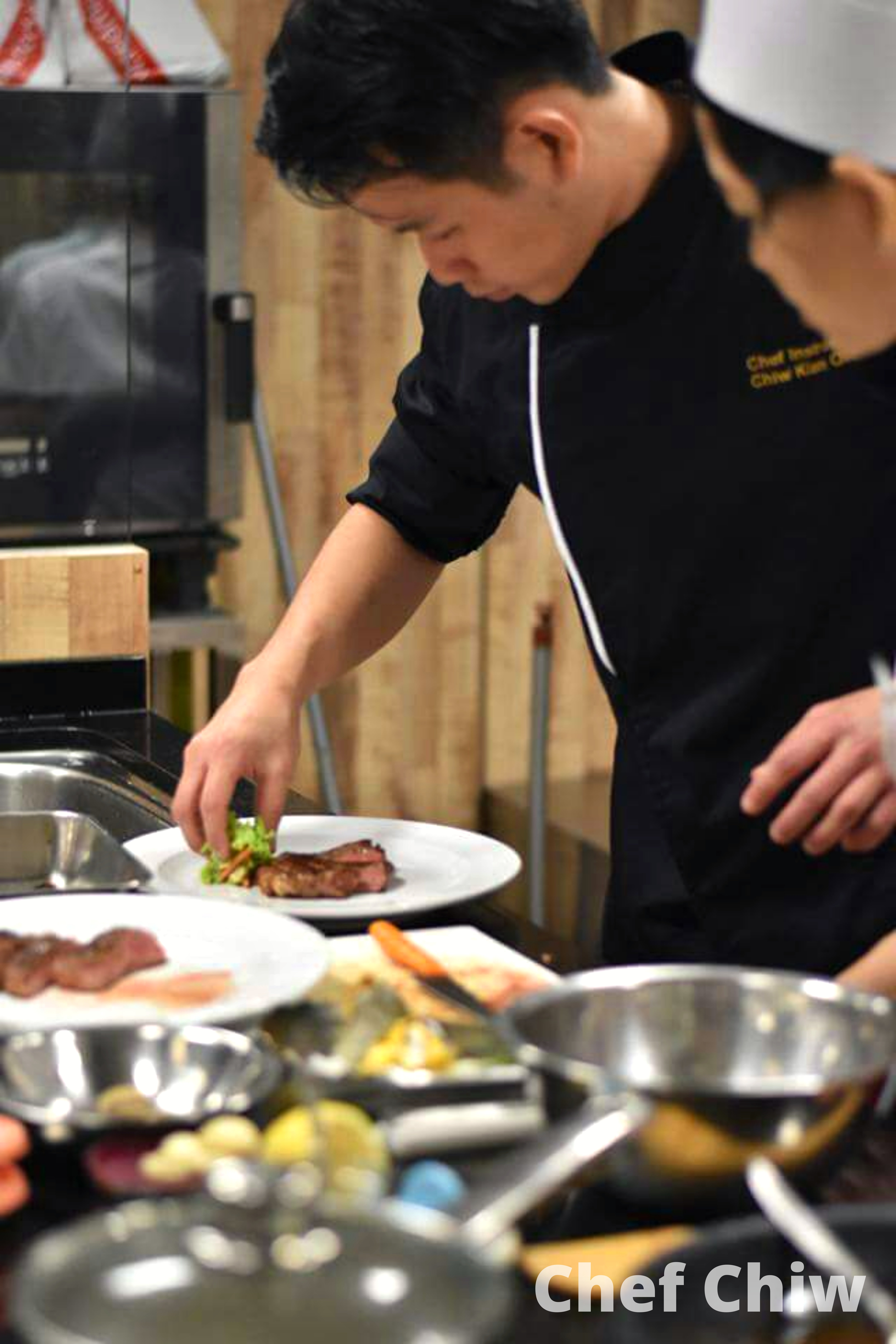 Chef Chiw Kian Ong Chef at Roundabout Bistro N Cafe Batu Pahat Johor Malaysia Make mistakes and learn from them stay humble and determined A01-02