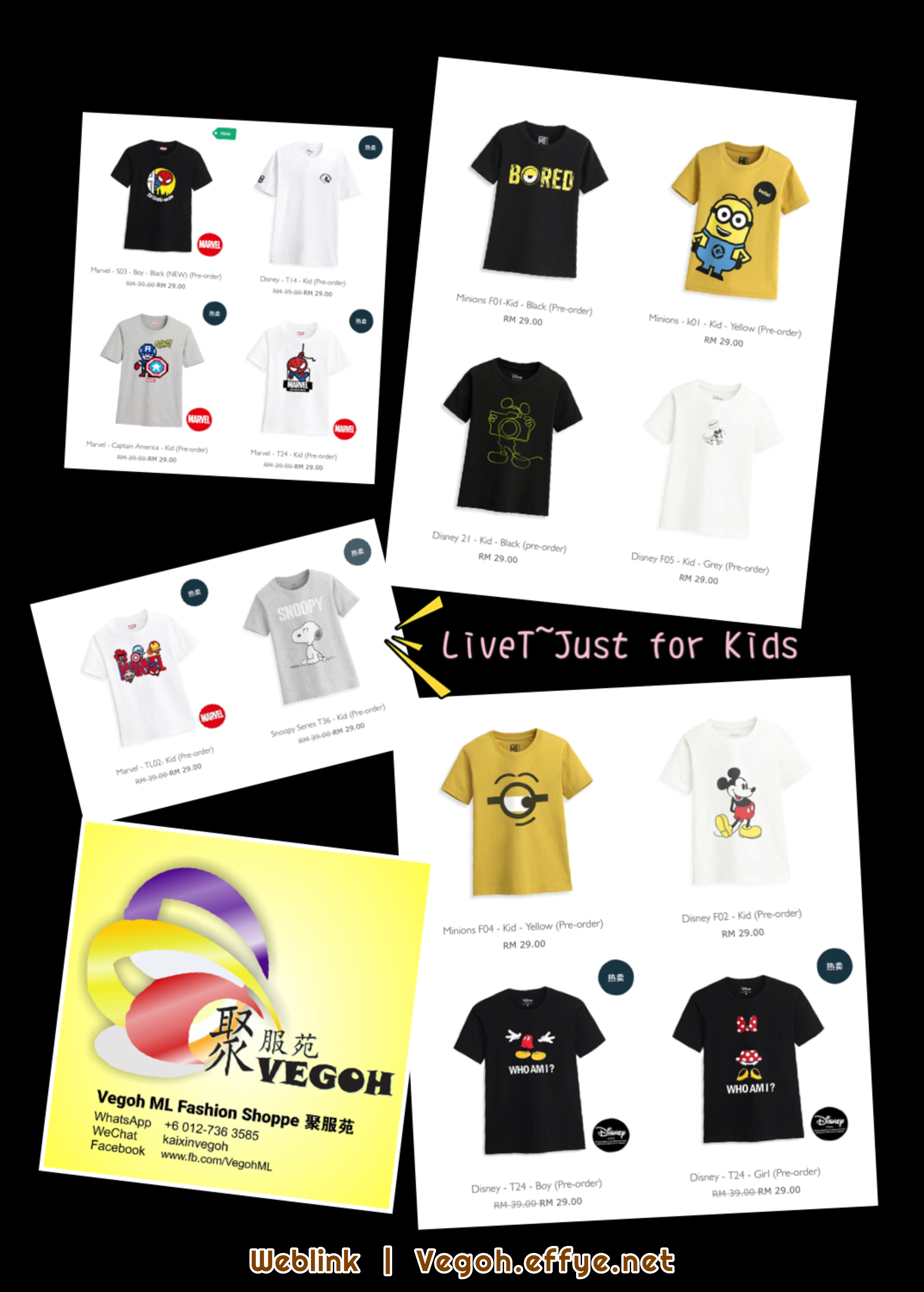 Vegoh ML Fashion Shoppe 聚服苑服饰商店 - Malaysia Fashion Clothing Online Store Underwear Beauty Products Cosmetic 马来西亚时尚服装网络销售 内衣 美容品 化妆品
